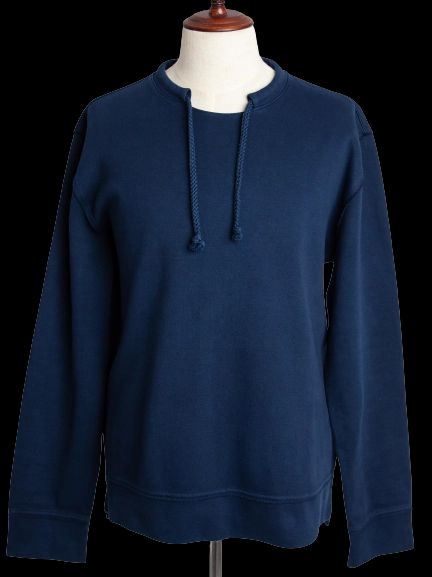 Good Paolo Pecora Blue Cotton Sweatshirt Size XL Men