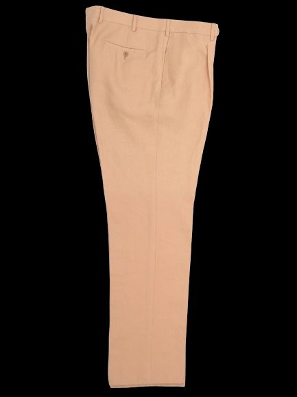 Excellent Caruso White Polyester Pants Size L for Men