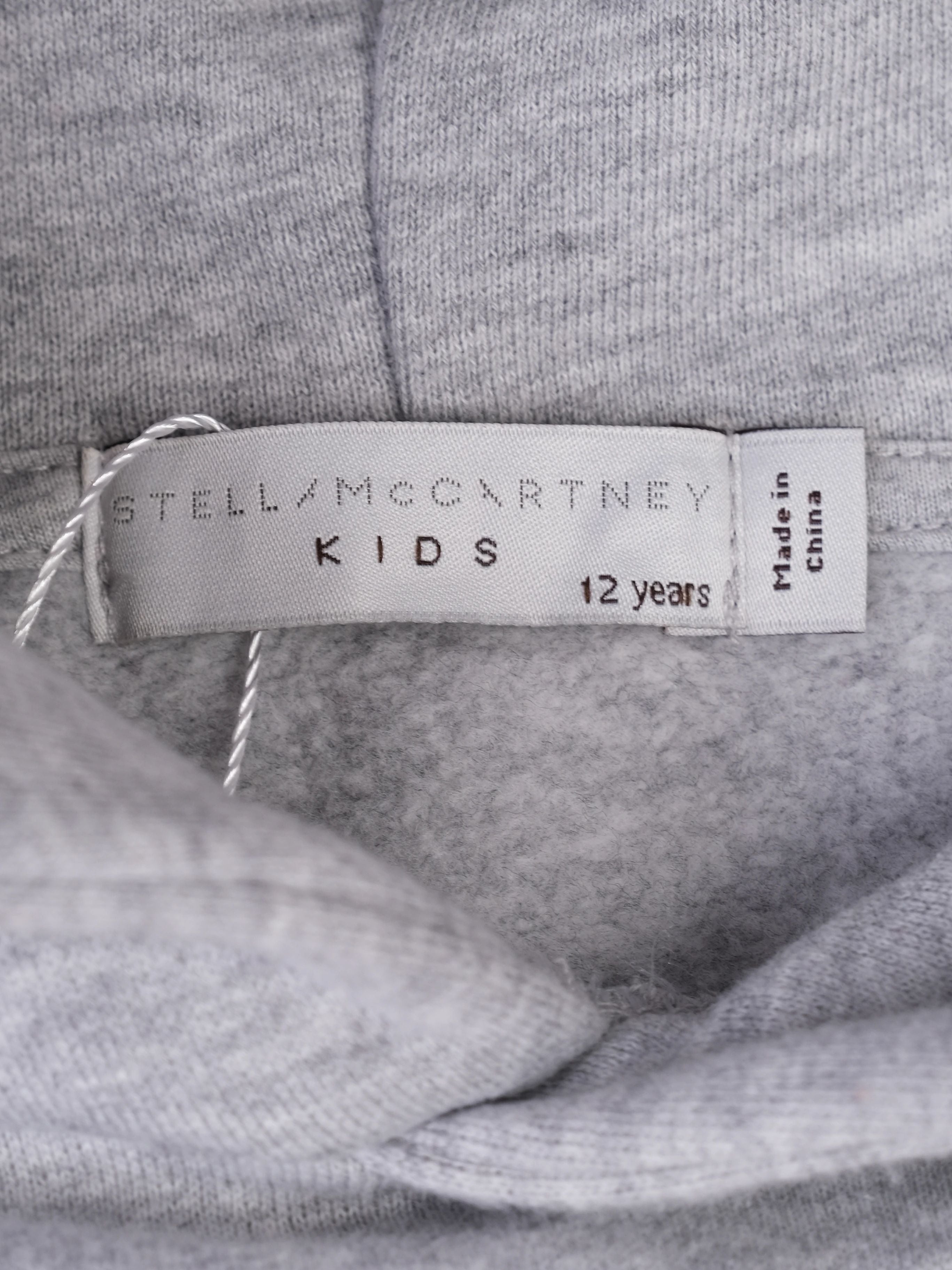 EXCELLENT Stella McCartney Gray Cotton Kids Sweatshirt Size 12