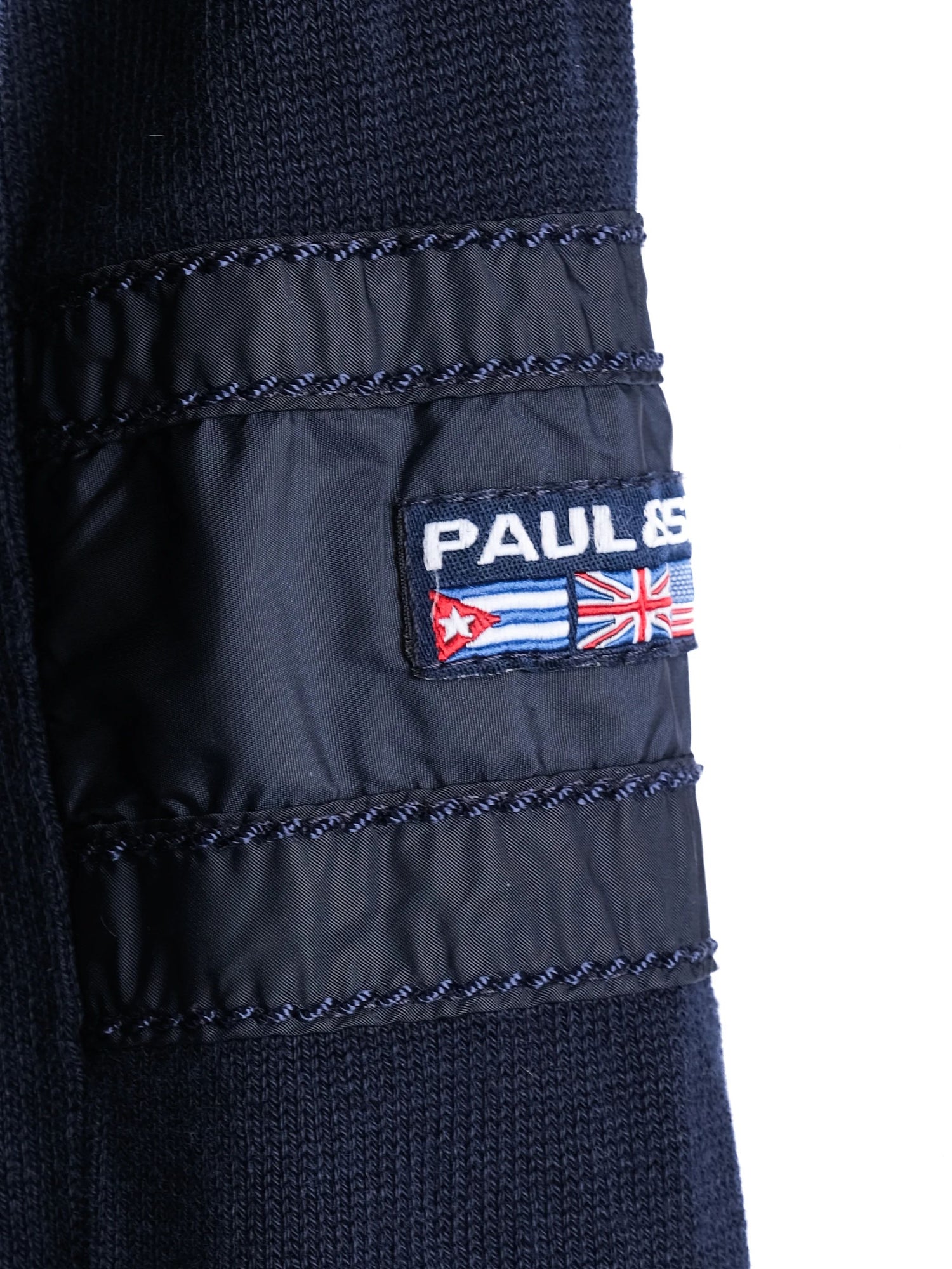 Excellent Paul&Shark Long Sleeve Sweater Blue Cotton Yacht Club