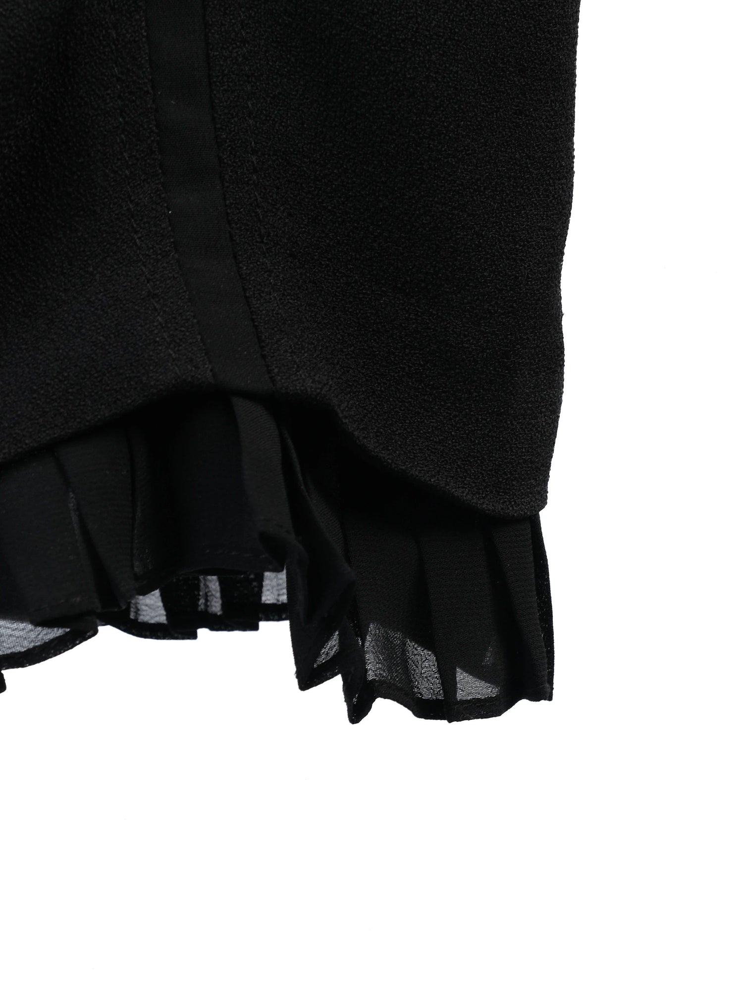 Excellent Karen Millen Black Sleeveless Dress Size S with Bow Detail