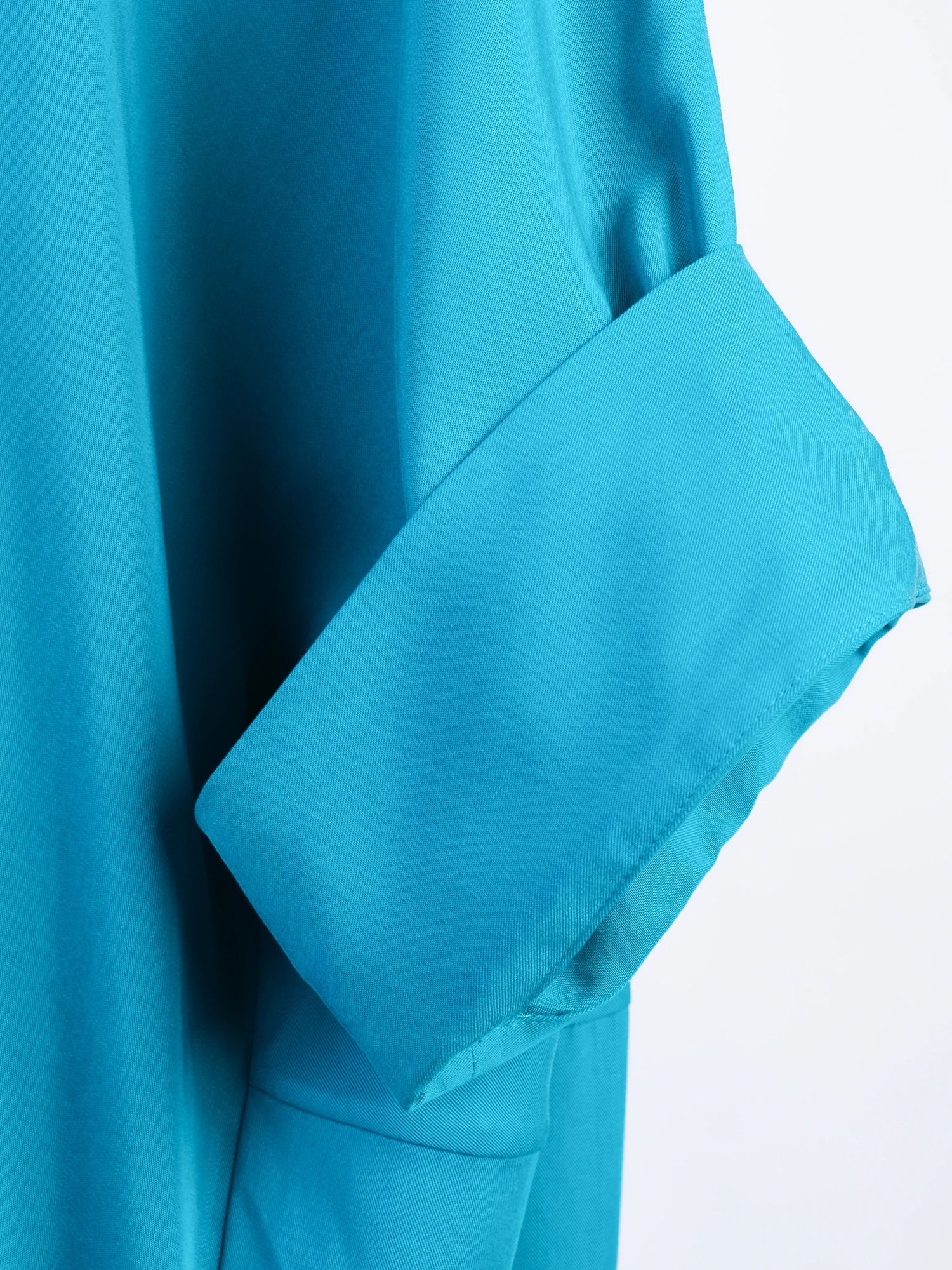 NEW Cos Teal Shirt Dress Long Sleeve Size M