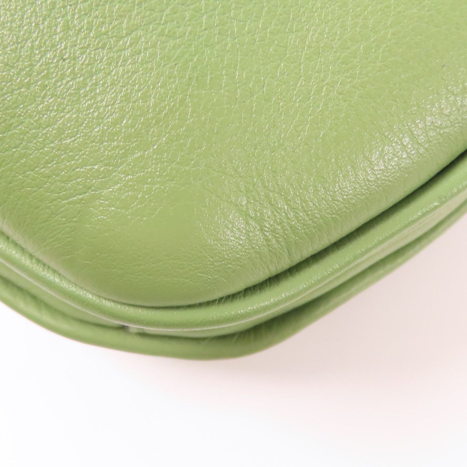 Gucci Leather Blondie Gold Hand-handed Shoulder Bag 2way Shoulder Bag Green Leather 721172
