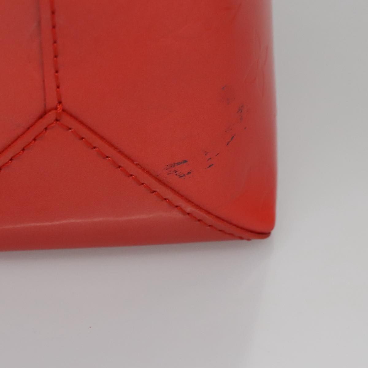 Louis Vuitton Vernis Wilshire Pm Hand Bag Orenge M 93644 Lv Auth