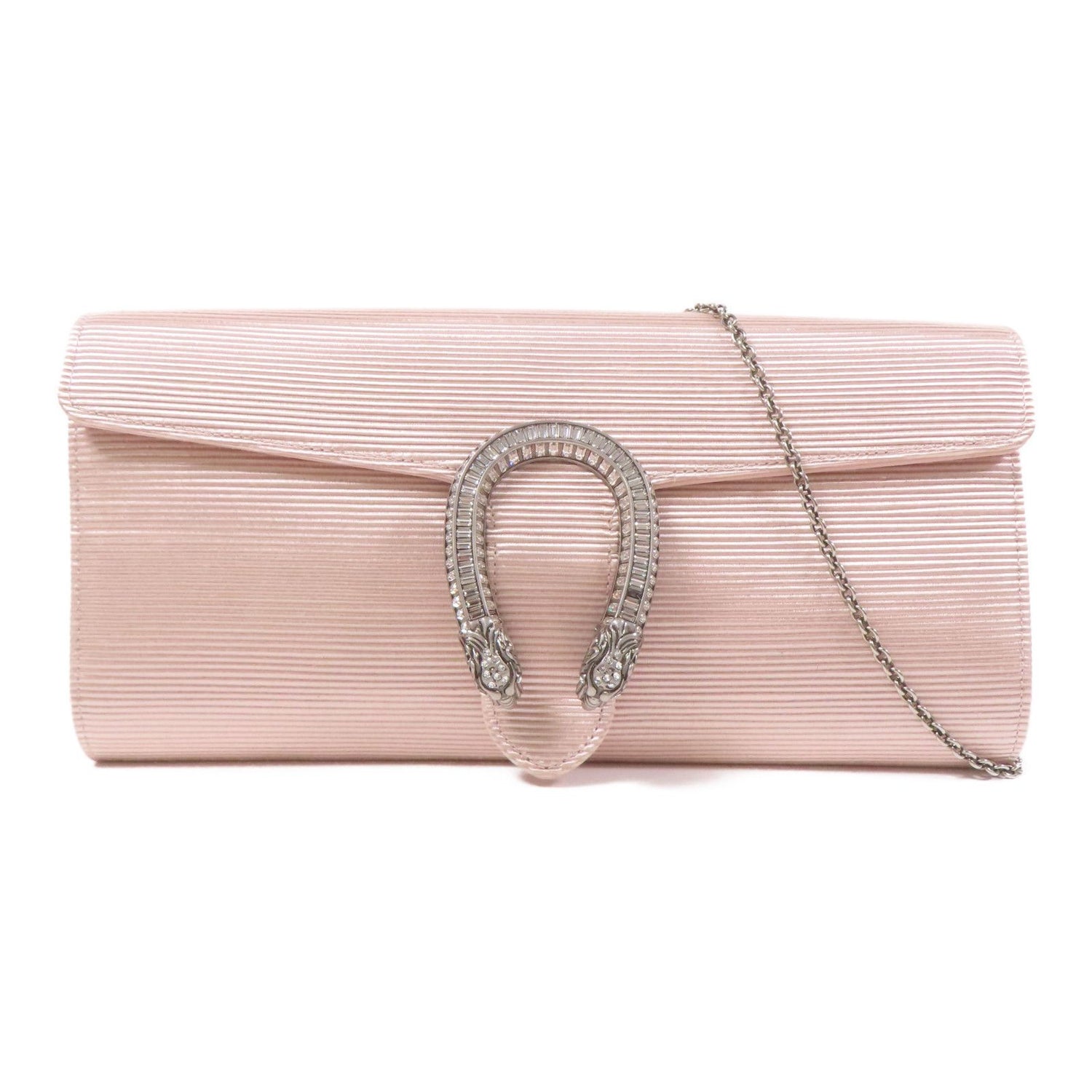 Gucci Satin Shoulder Bag Pink Other Satin 731751 Fabif