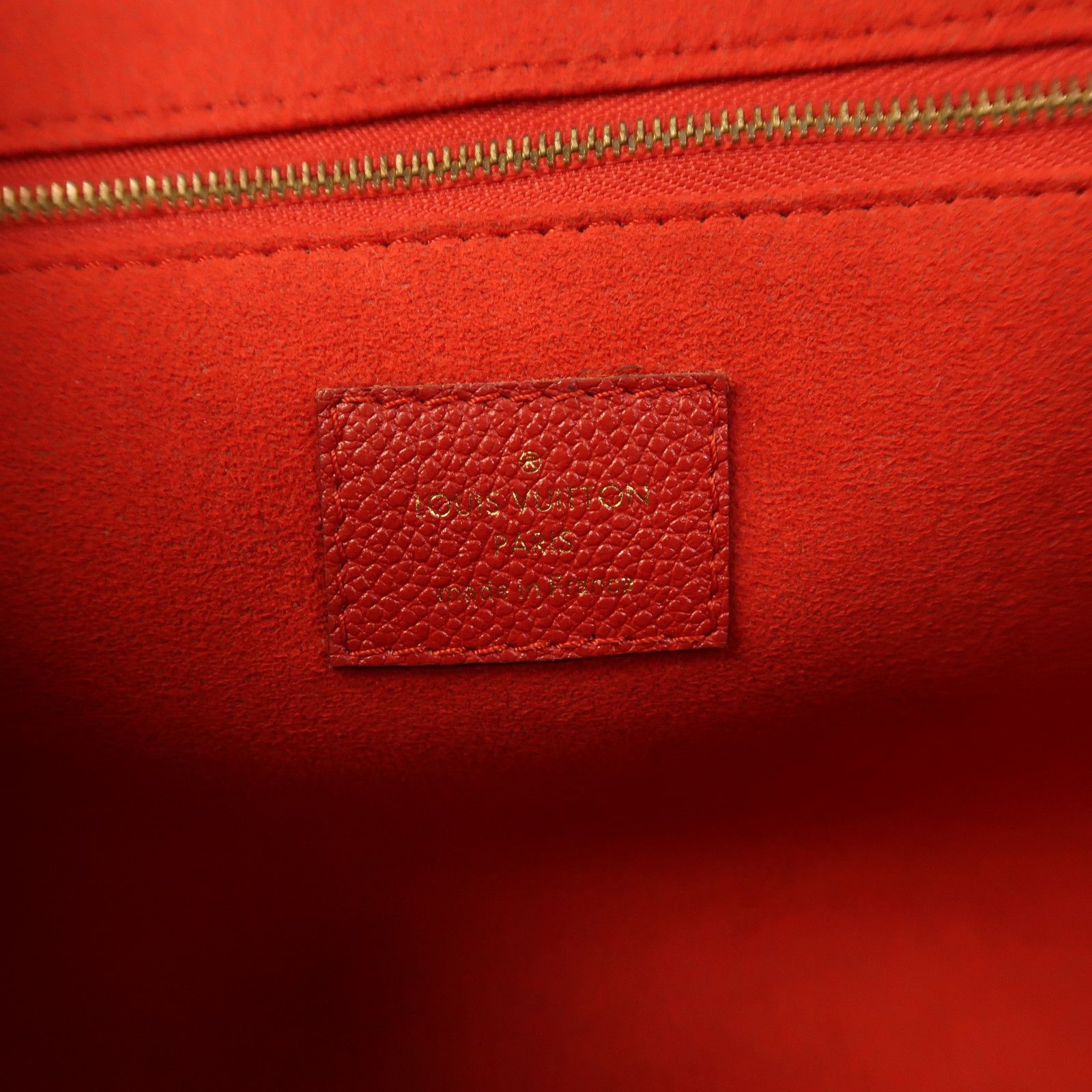 Louis Vuitton Empreinte St.germain Pm Kinxen Shoulder Back Bag Red Shoulder Bag M 48949