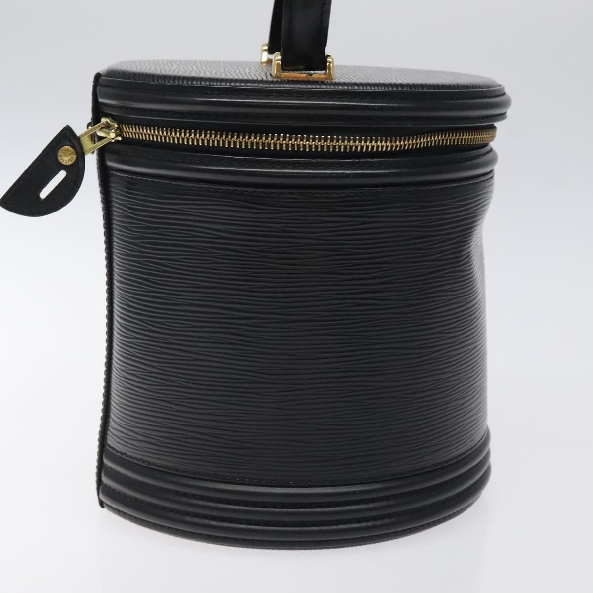 Louis Vuitton Epi Cannes Hand Bag Black M 48032 Lv Auth