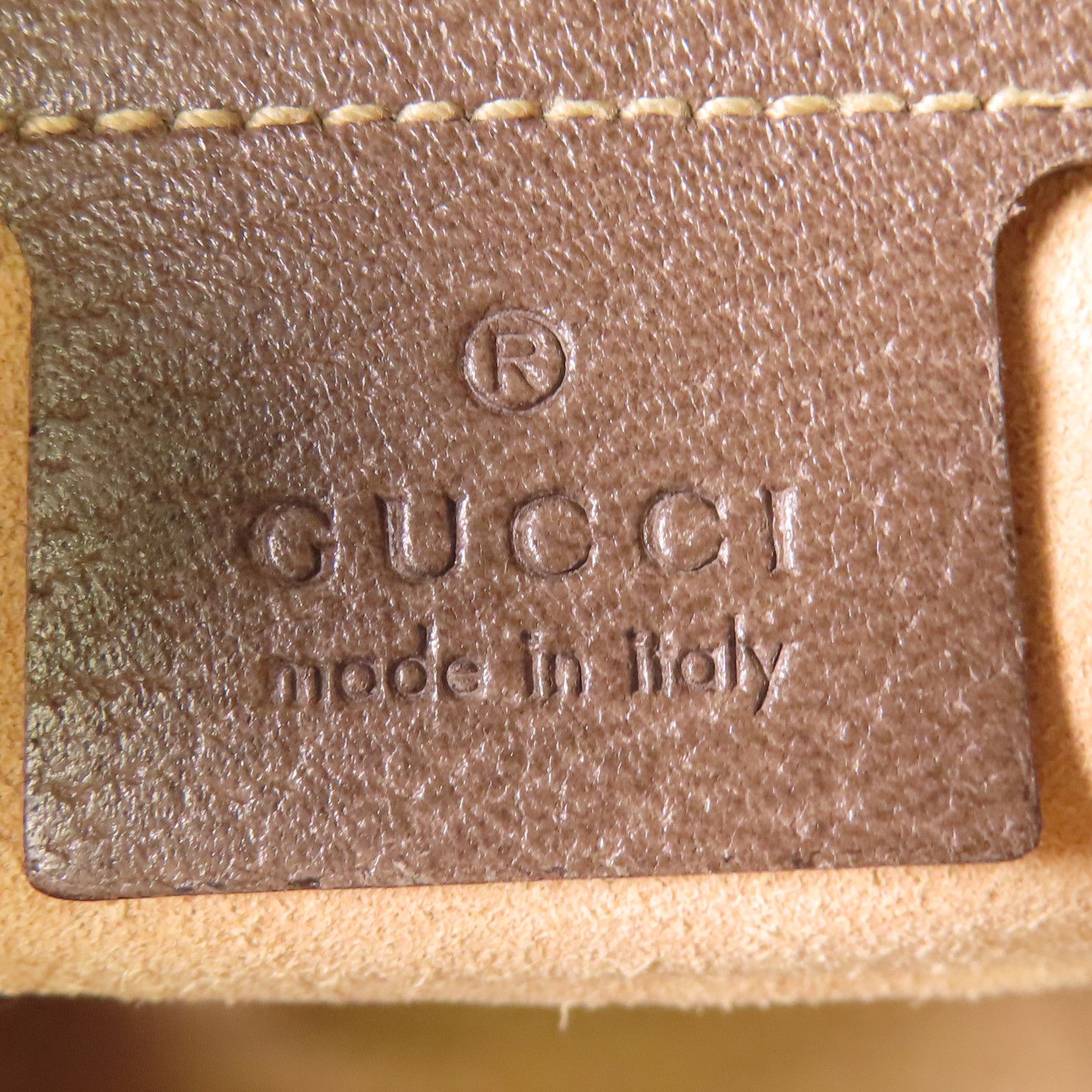 Gucci Painted Canvas Ophidia Crossbody Bag Golden Shoulder Bag Brown Beige/brown Pvc Coated Canvas 5170