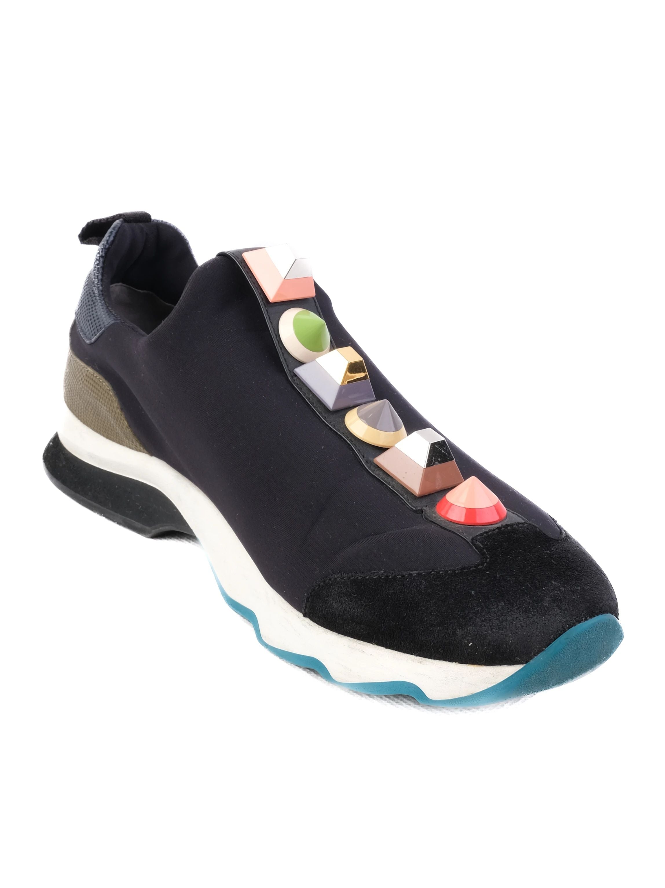 Excellent Fendi WomenÕs Sneaker Multicolor Fabric Design