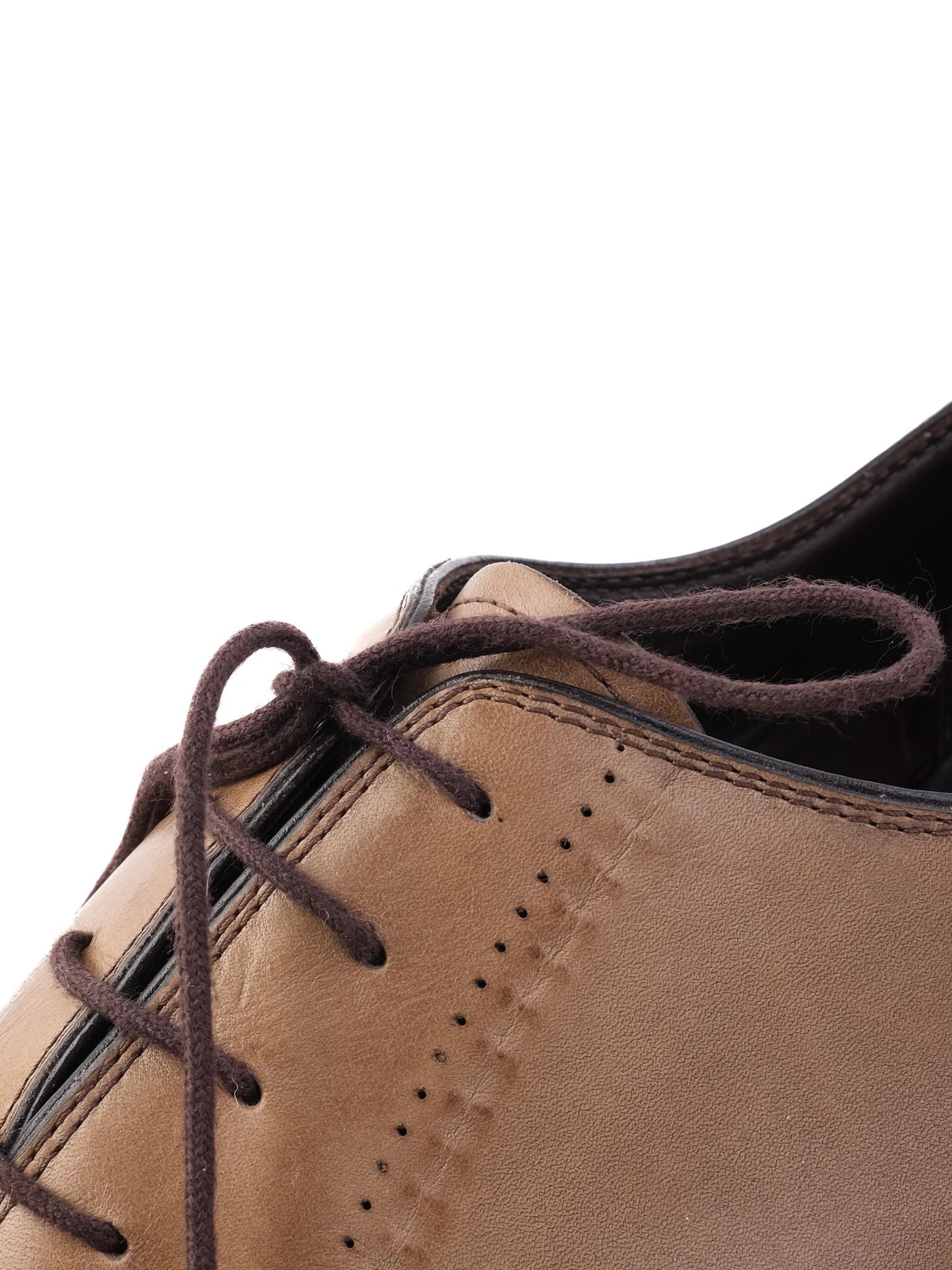 Good Bottega Veneta Green Leather Oxford Shoes Size 42