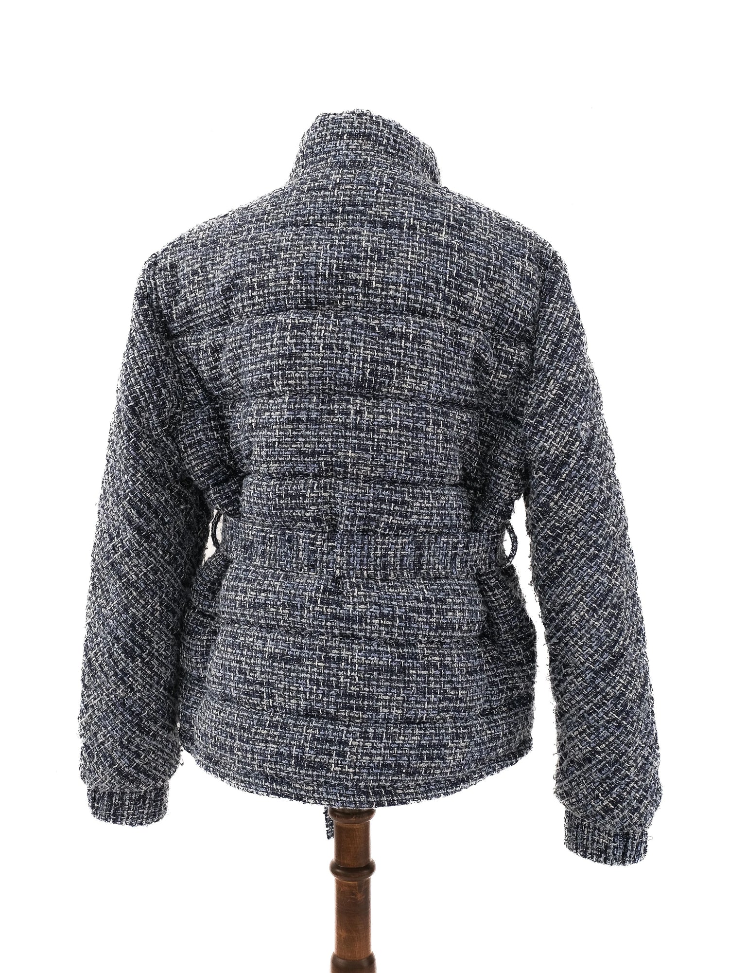 Perfect Maje Tweed Jacket Navy and White Size M Women