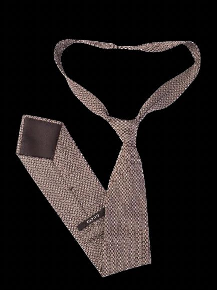 Excellent Gucci Geometric Patterned Necktie Combined Color 100% Silk