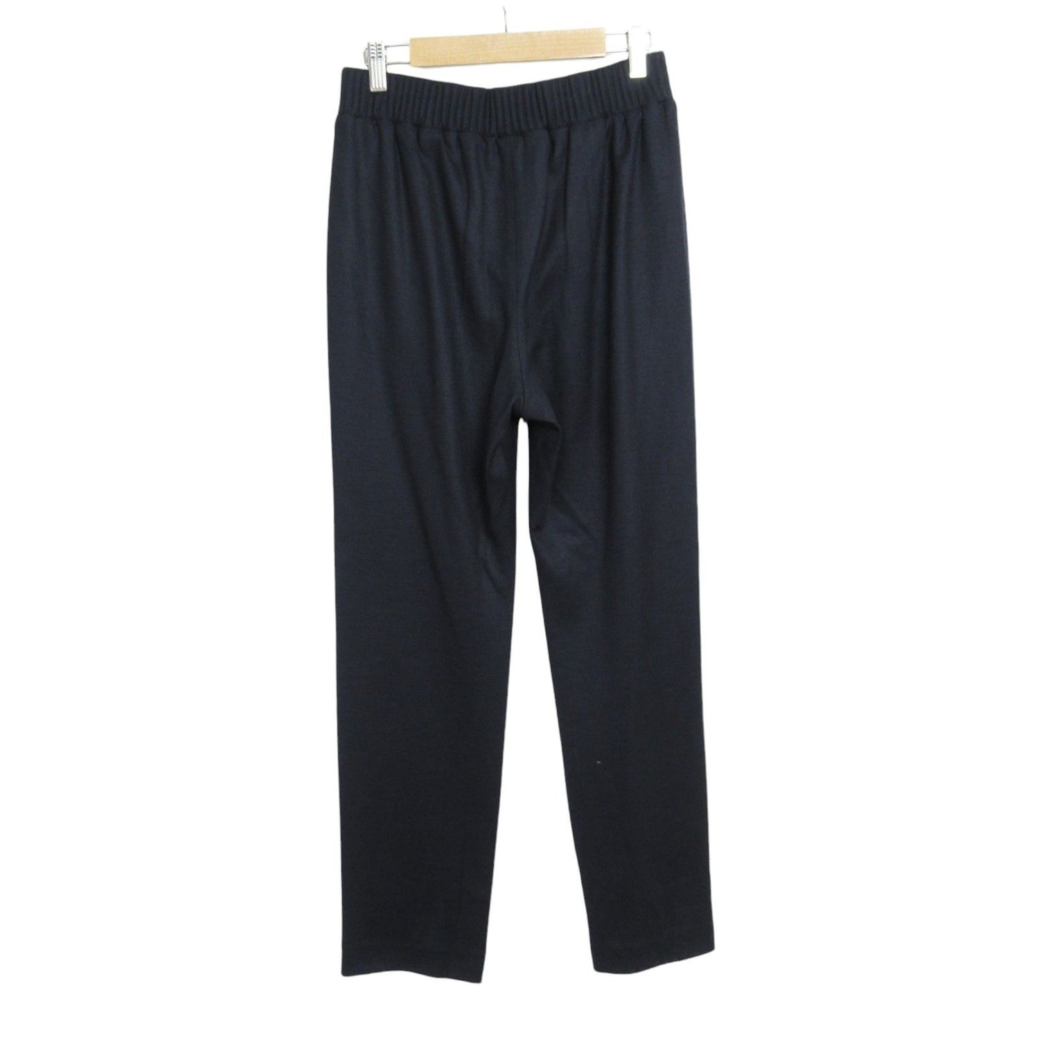 Chanel Sweatpants Wool Navy 34