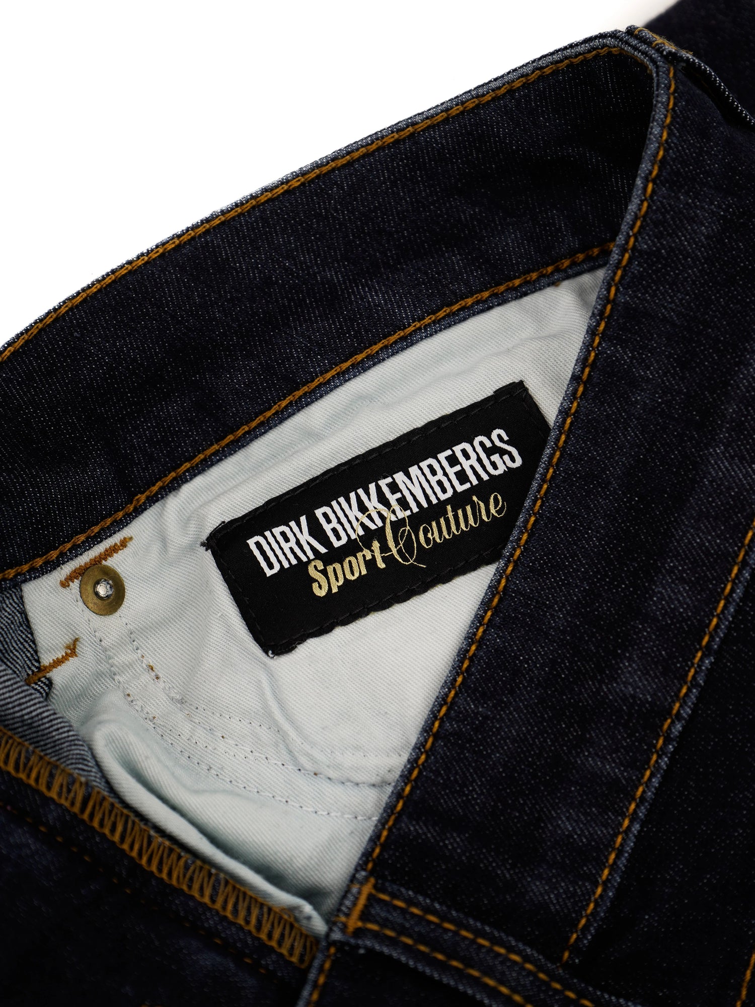Perfect Bikkembergs Dark Blue Jeans Size S Women Polyester