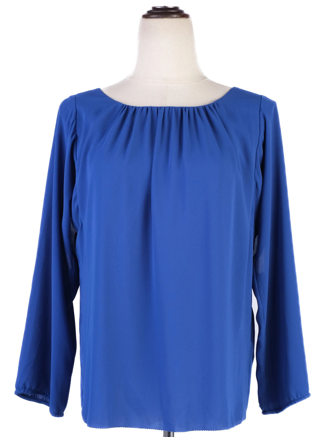 NEW By Malene Birger Blue Blouse Polyester XS with Relaxed Fit