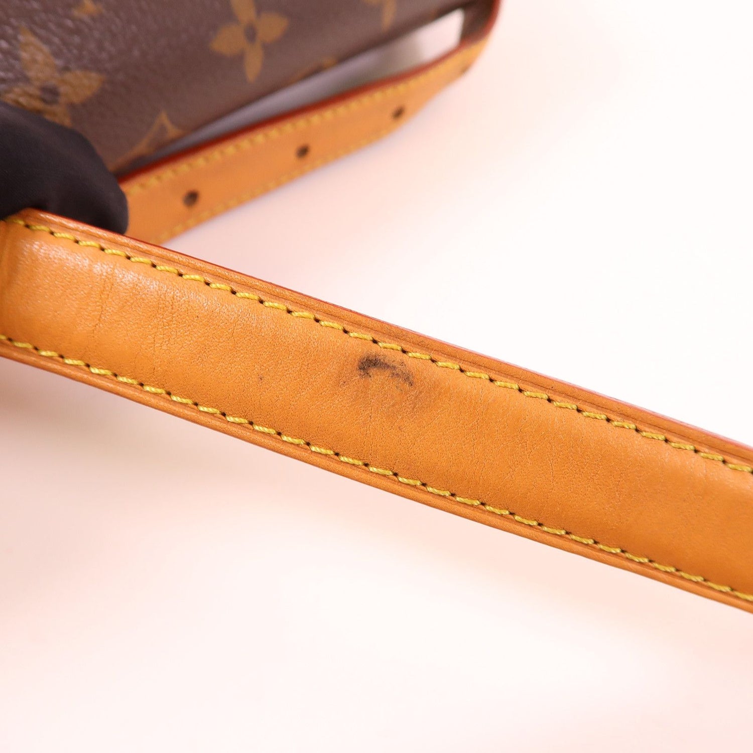 Louis Vuitton Monogram Tambourin Shoulder Bag Brown Shoulder Bag M 44860