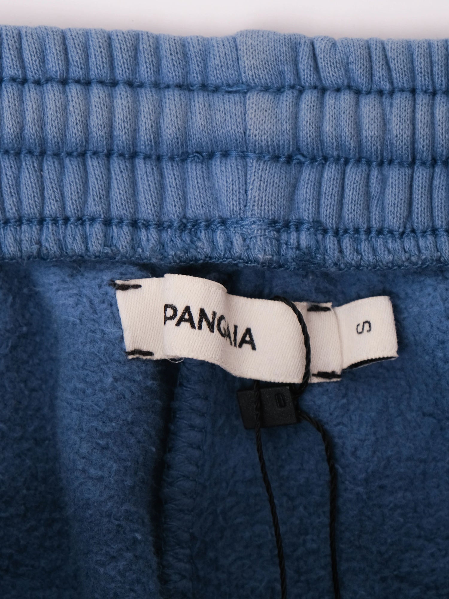 Good Pangaia Blue Cotton Hoodie with Front Pocket Size S