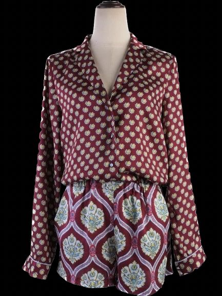Excellent Pinko Red Two-Piece Clothing Set Women&