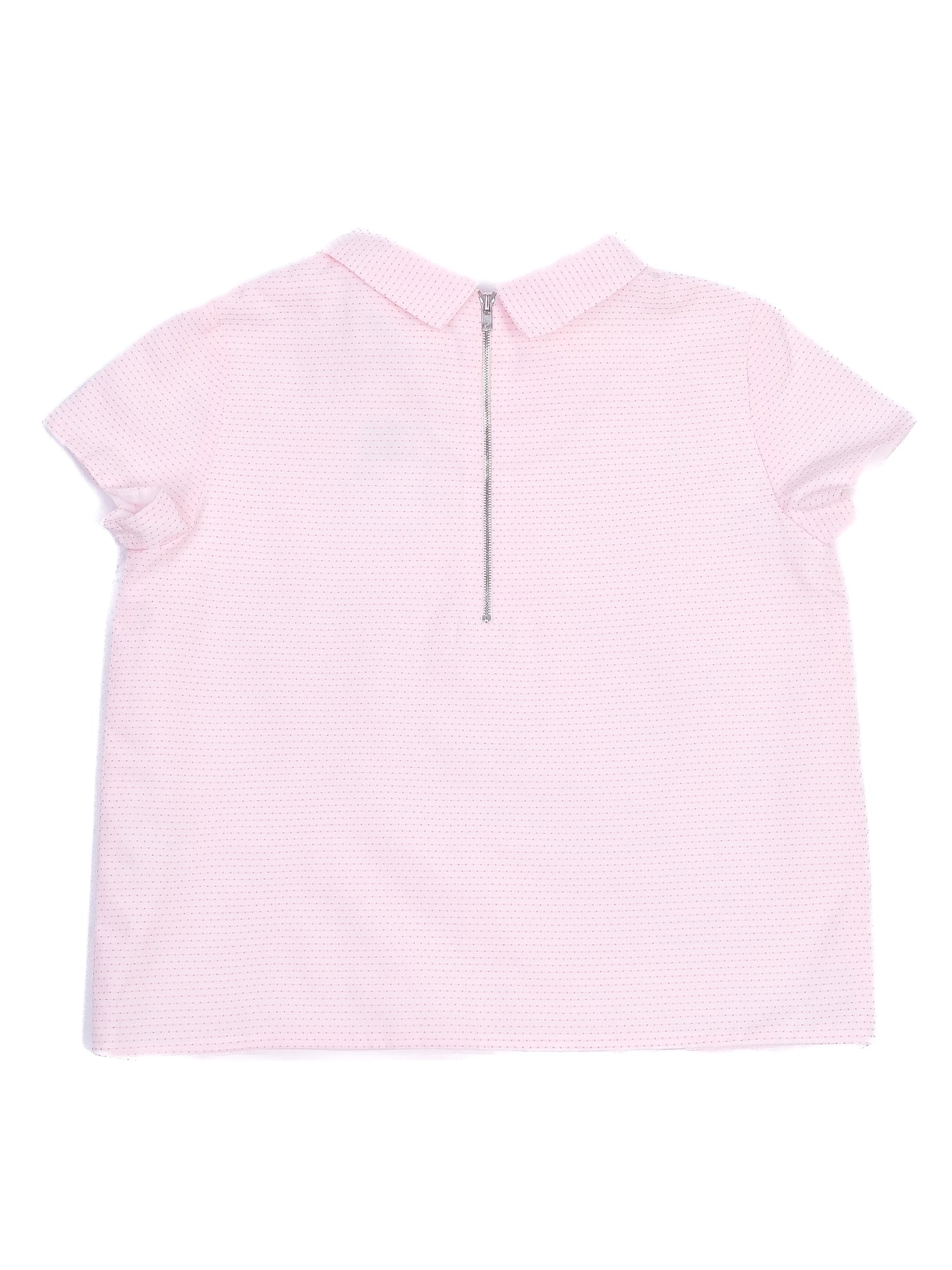 Excellent Bonpoint Pink Short-Sleeved Shirt Size 10 for Kids