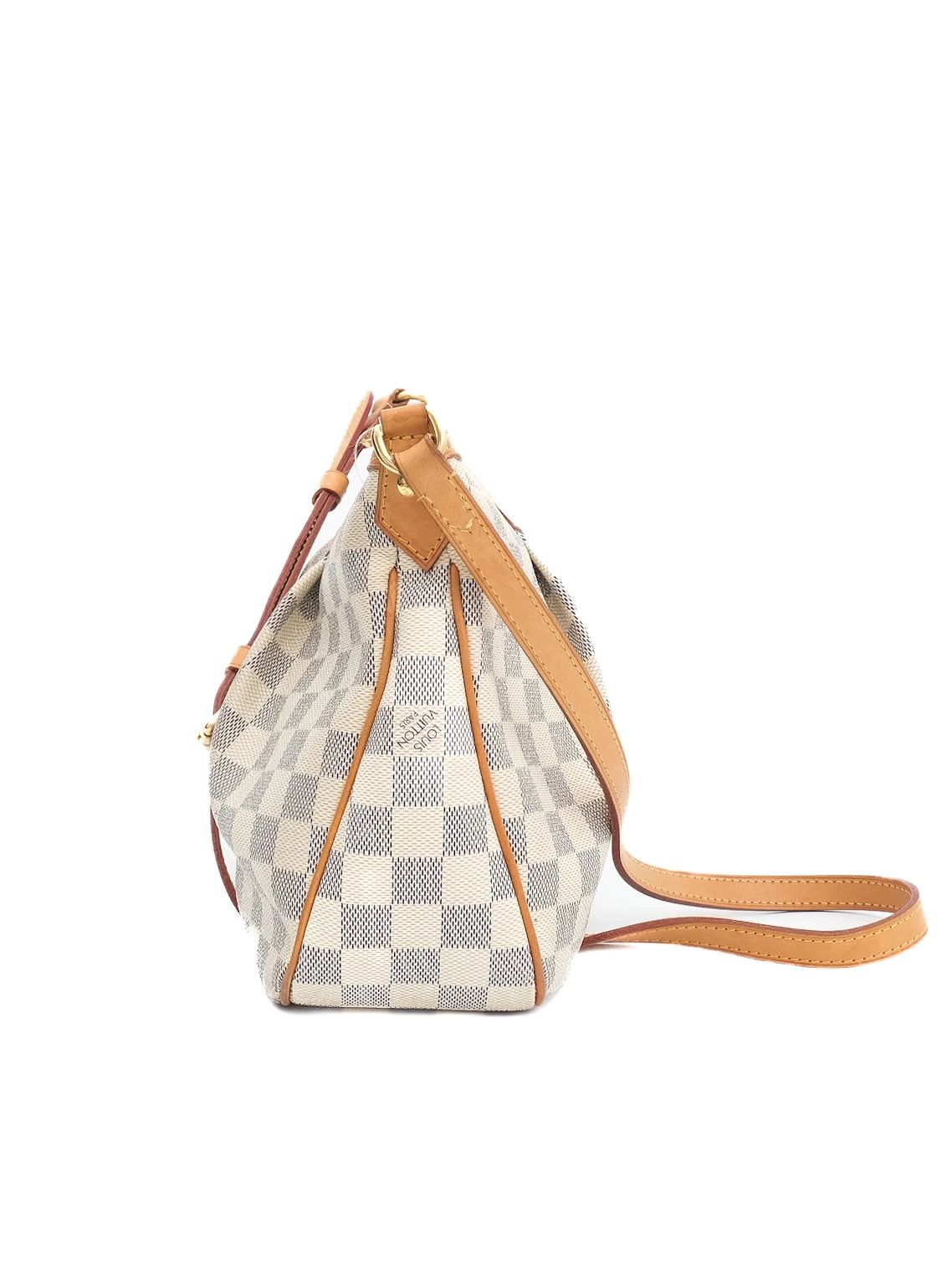 Excellent Louis Vuitton Handbag Checkered Leather WomenÕs Bag