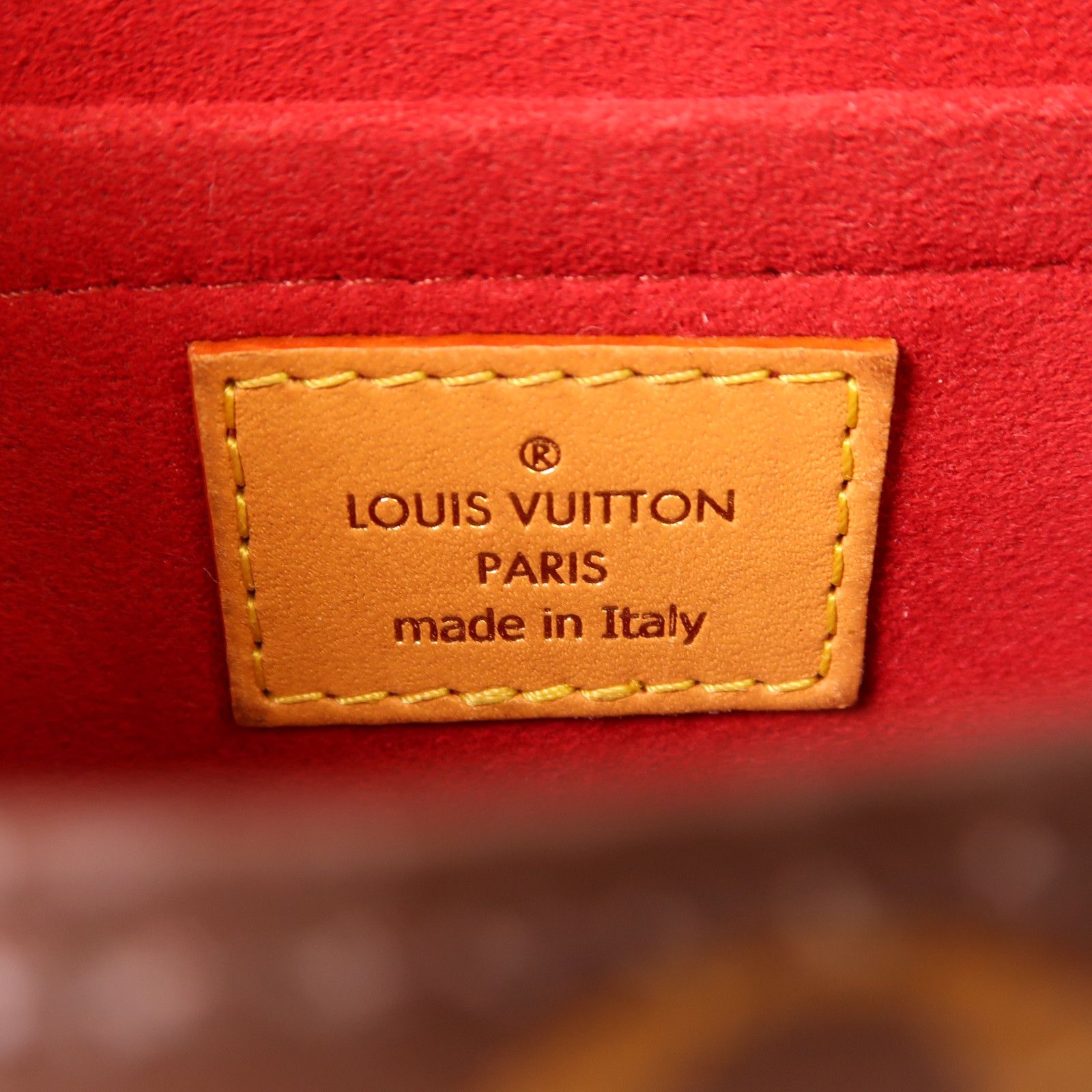 Louis Vuitton Monogram Tambourin Shoulder Bag Brown Shoulder Bag M 44860