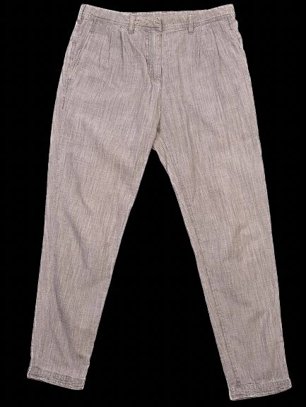 EXCELLENT Neil Barrett Gray Cotton Pants Size M Women&