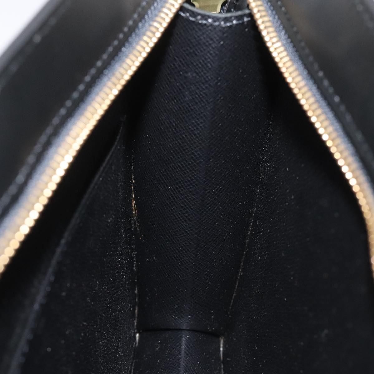 Louis Vuitton Epi Pochette Homme Clutch Bag Black Noir M 52522 Lv Auth
