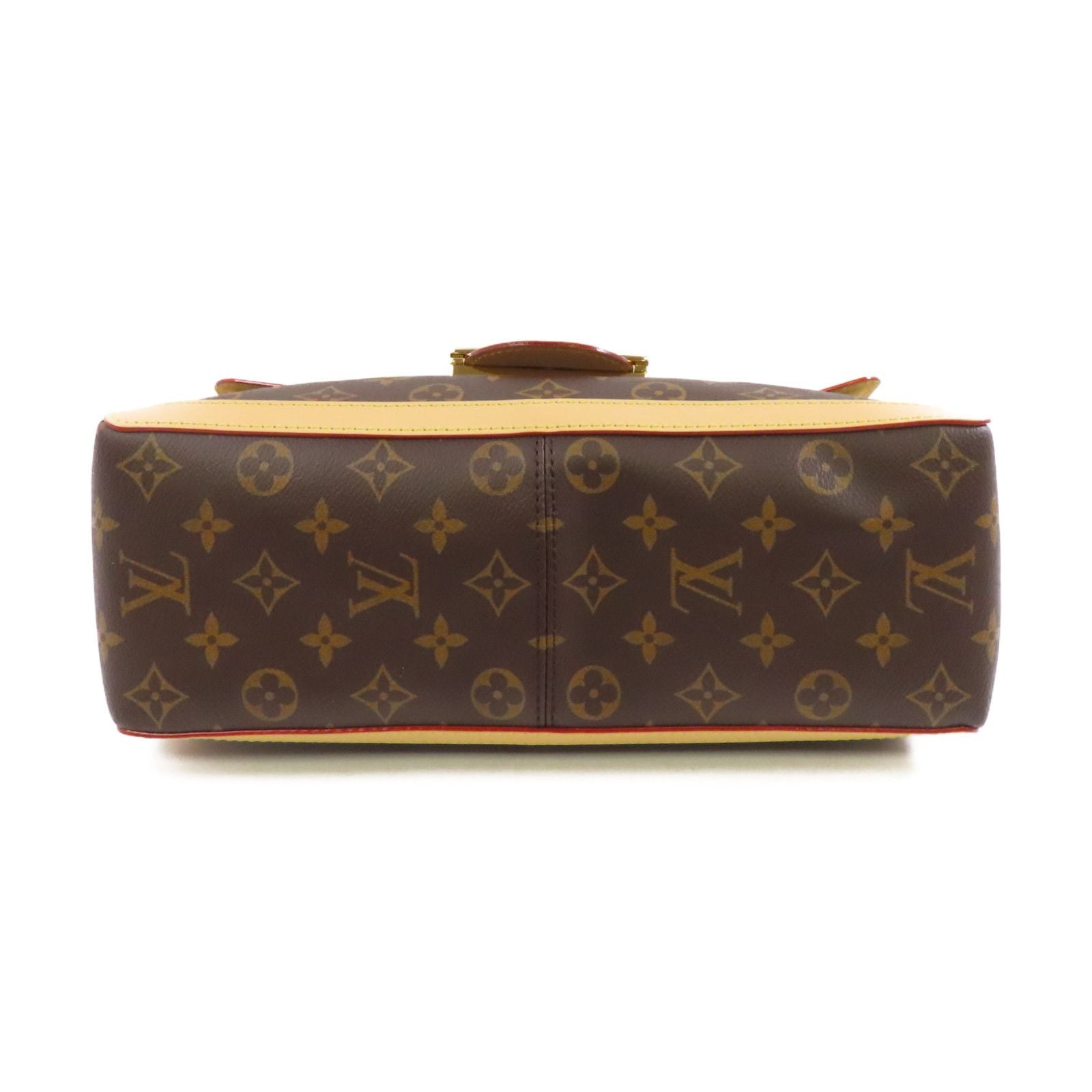 Louis Vuitton Monogram Dauphine Soft Gm Kinpaku Hand-handed Bag For Shoulders And Backs Palm Colo