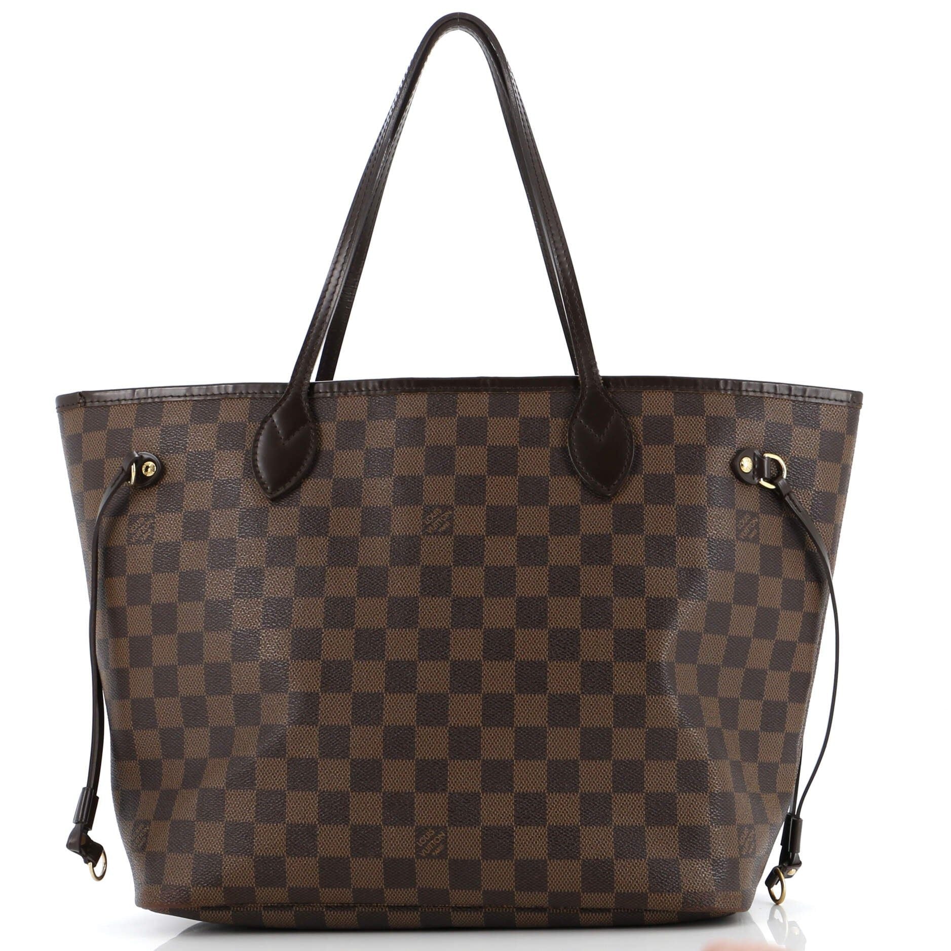Louis Vuitton Neverfull Nm Tote Damier Mm
