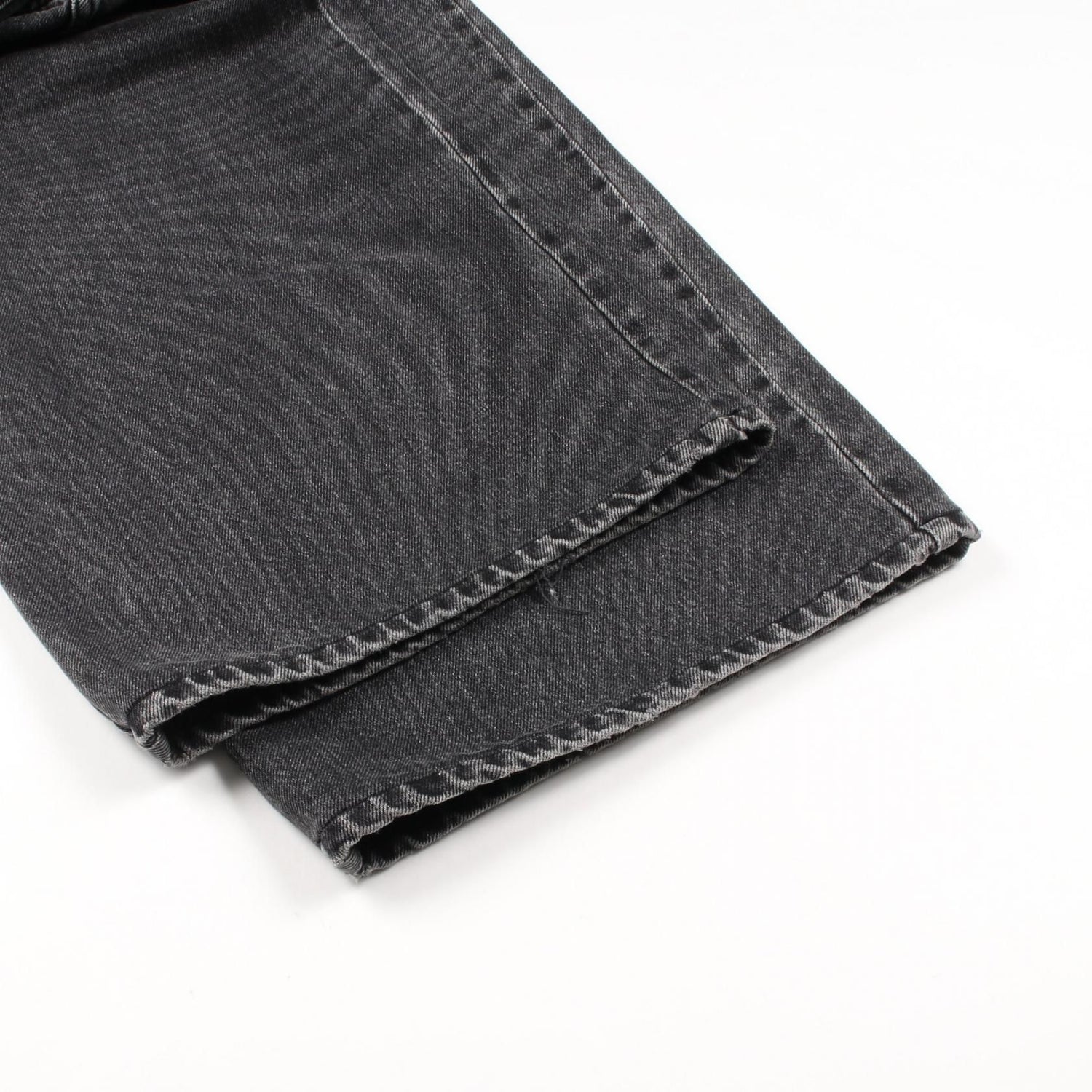 Chanel Gray Denim Pants Cotton P 64403v