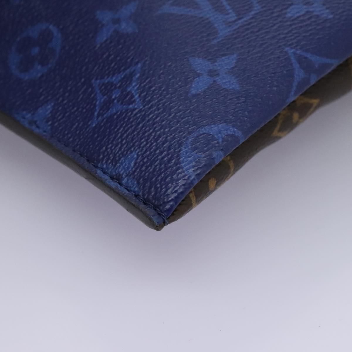 Louis Vuitton Monogram Pacific Split Sacoche Shoulder Bag Blue M 43854 Auth