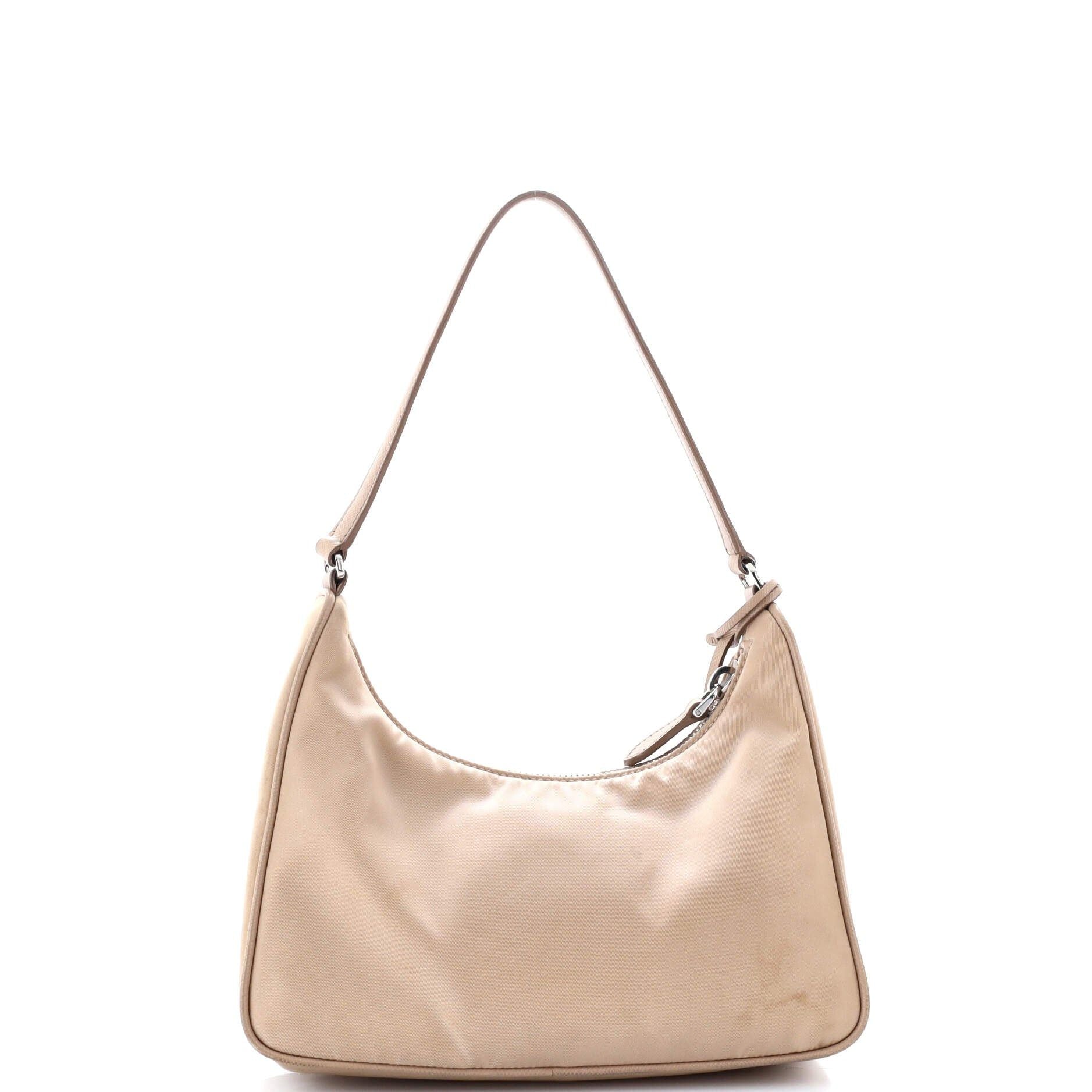 Prada Re-Edition 2005 Hobo Tessuto With Saffiano Leather Mini