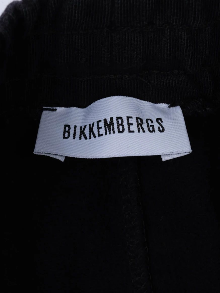 Excellent Bikkembergs Black Kids Tracksuit Size 10 Cotton