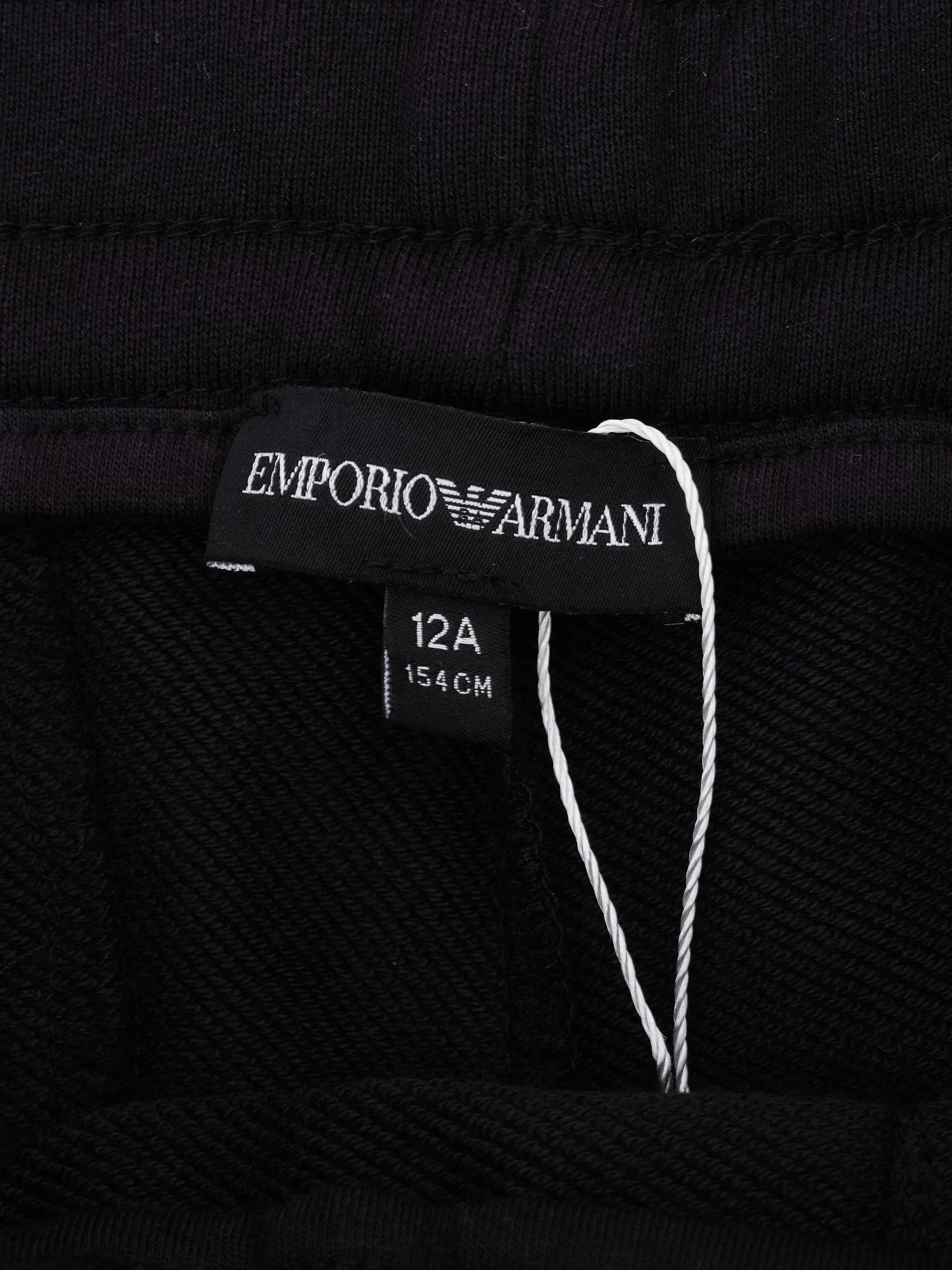 Perfect Emporio Armani Black Jogger Pants for Kids Size 12