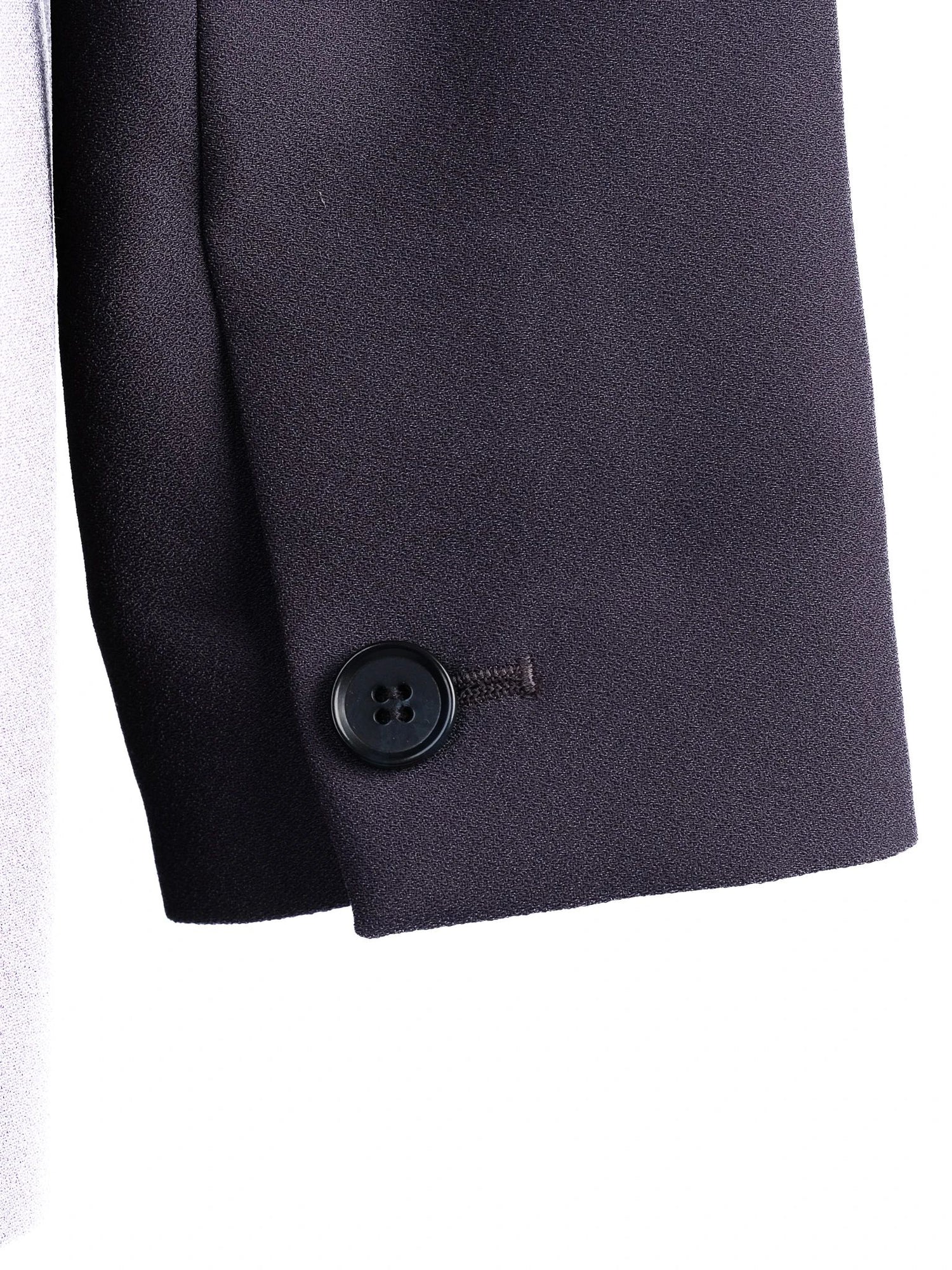 Excellent Reiss Gray Polyester Blazer Double-Breasted Size XXS