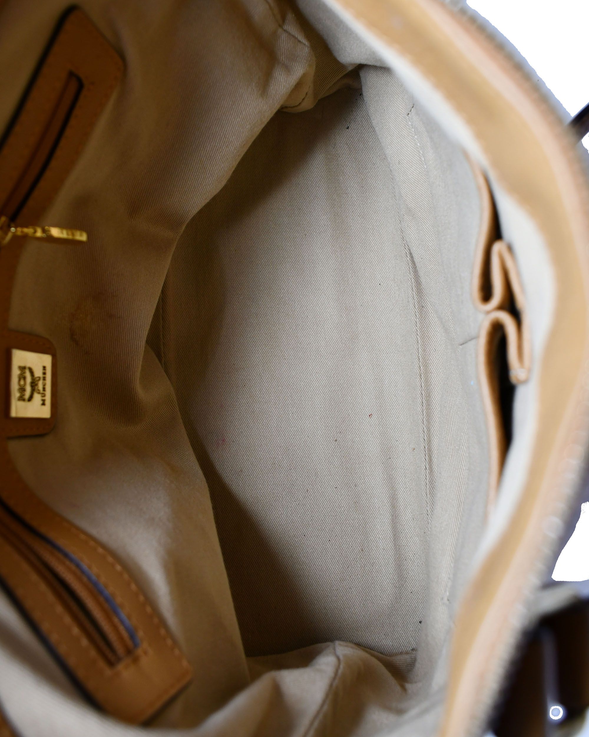 MCM Handbag Cognac