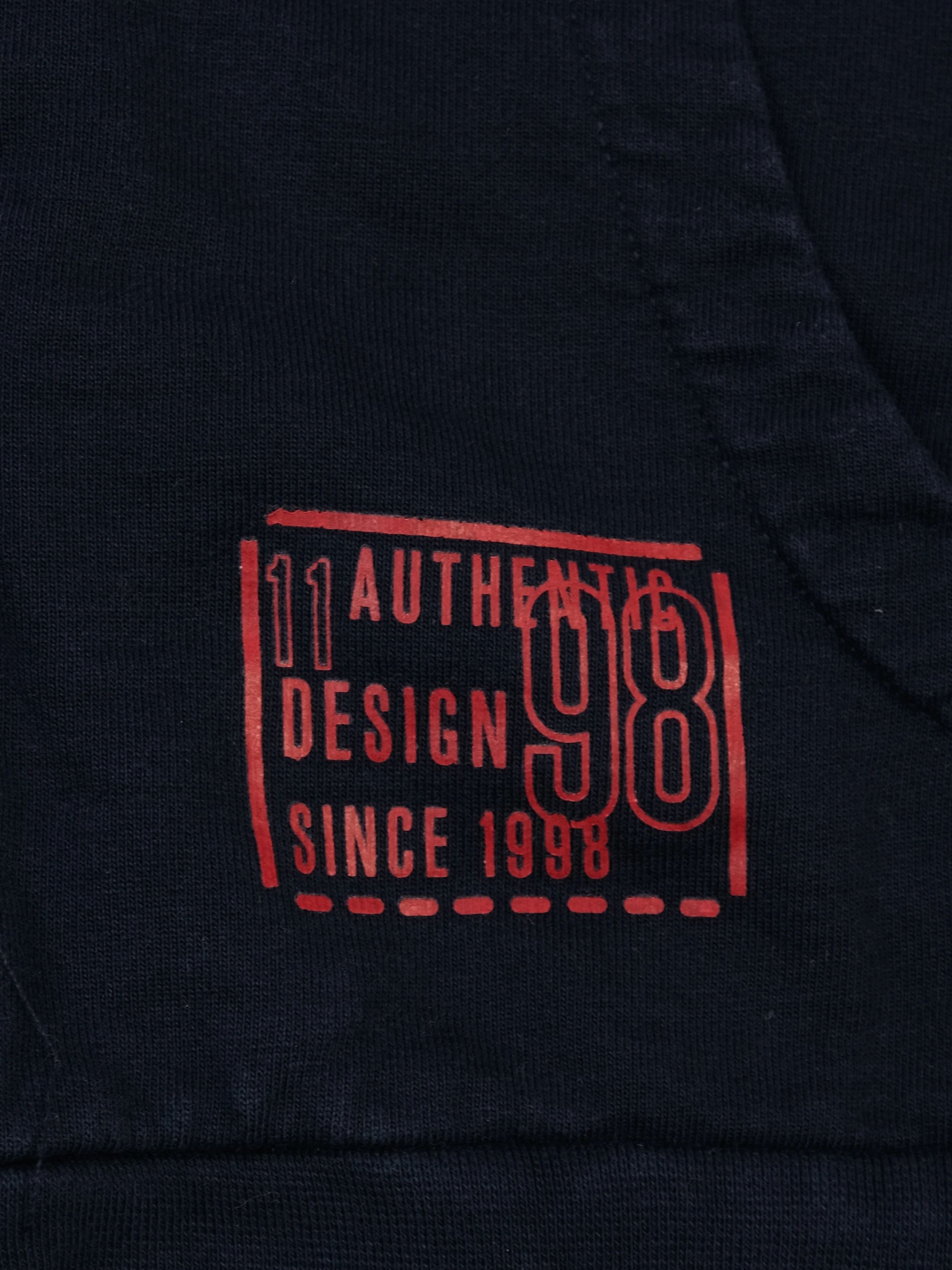 Excellent Bikkembergs Navy Blue Hoodie for Kids Size 10