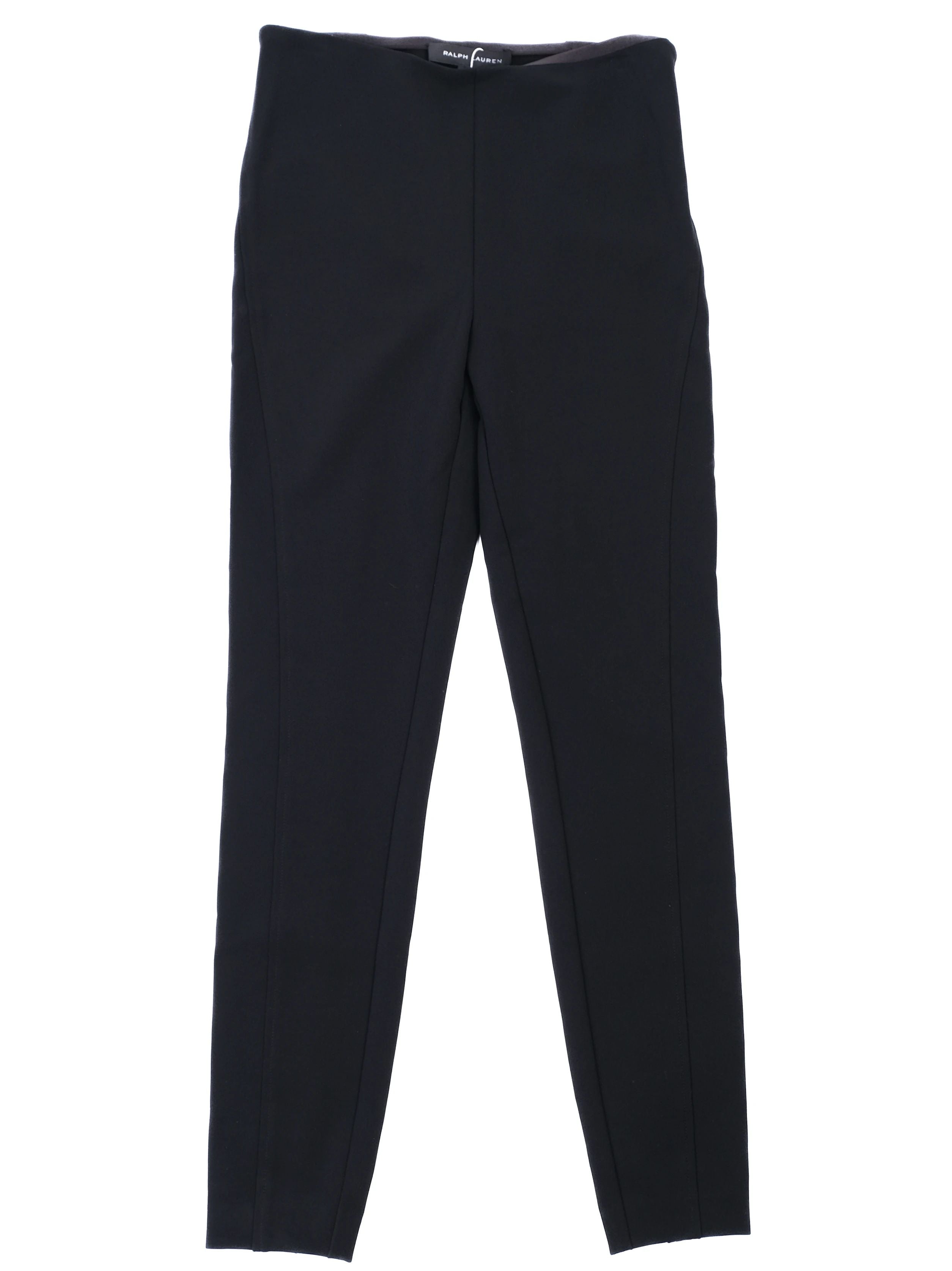 Excellent Ralph Lauren Black Viscose Pants for Women
