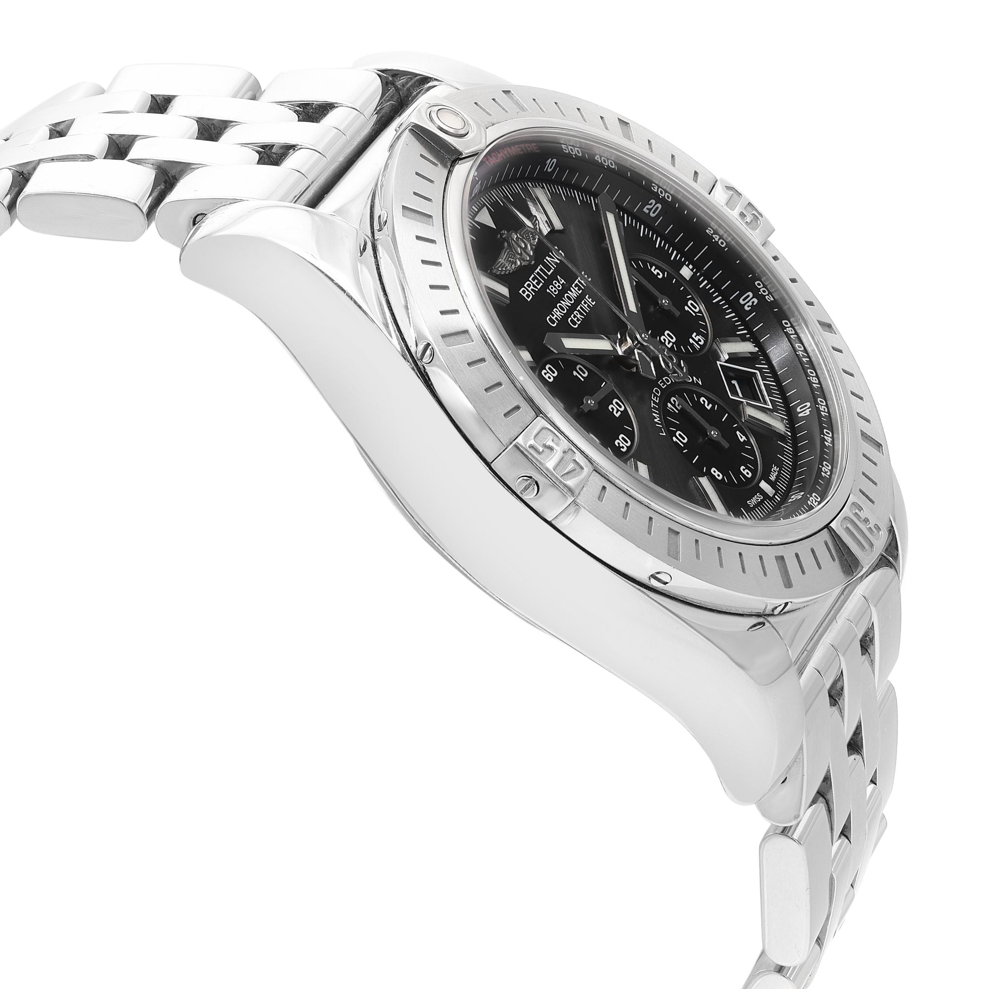 Breitling Chronomat 44 Japan Limited Edition Gray Dial Watch AB01151A/F577-388A