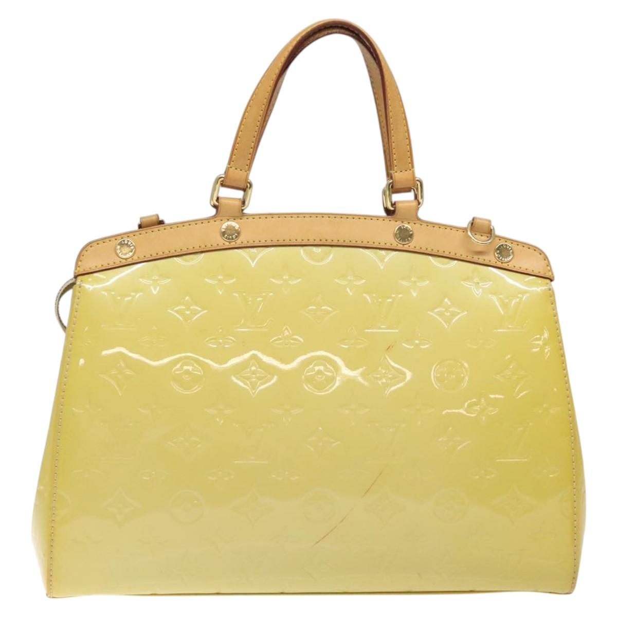 Louis Vuitton Vernis Blair Mm Bag 2way Broncorail M 91456 Lv Auth