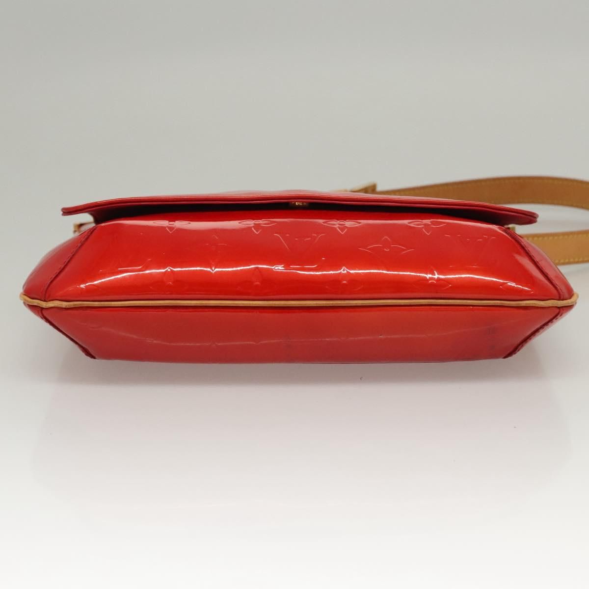 Louis Vuitton Vernis Thompson Street Bag Red M 91094 Lv Auth