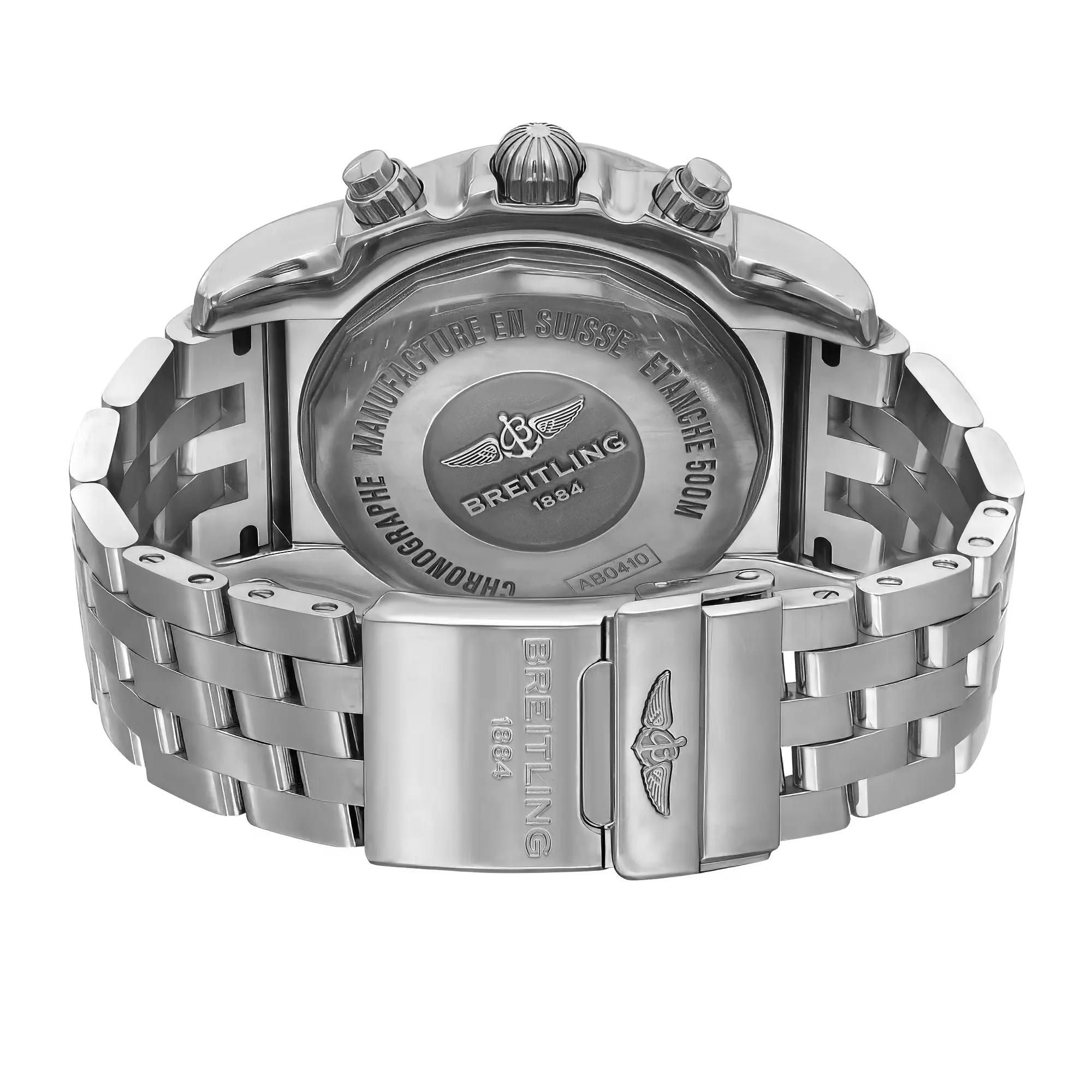 Breitling Chronomat GMT Steel Black Dial Automatic Men&