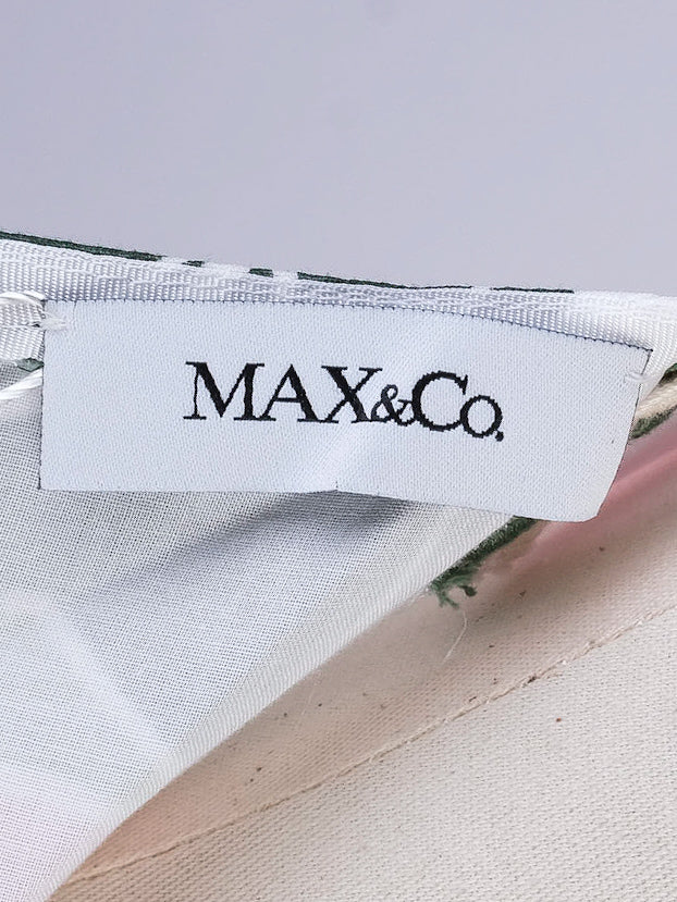 Excellent MaxCo Floral Maxi Dress Strappy Design Size XS
