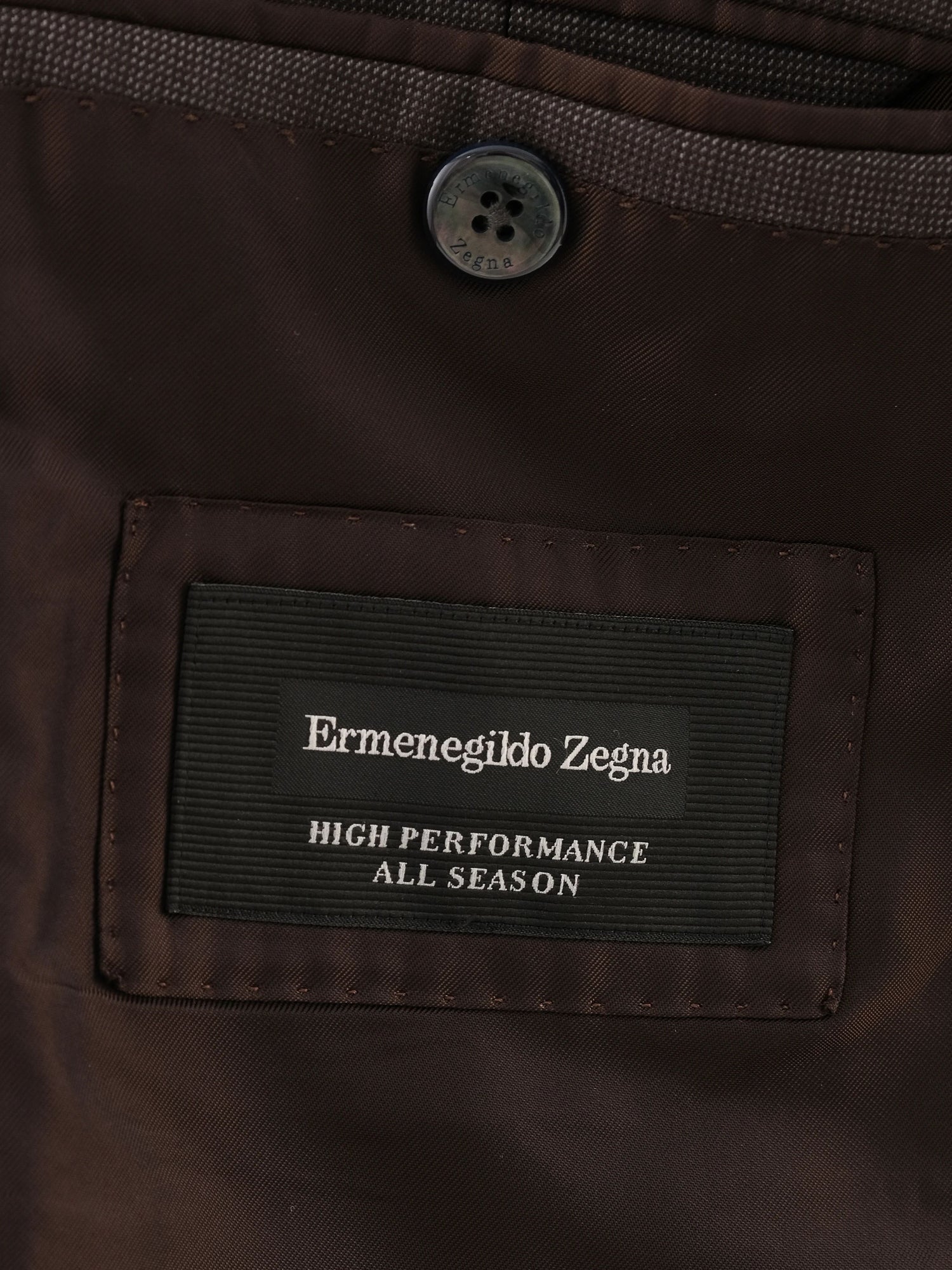 Perfect Ermenegildo Zegna Gray Wool Suit Jacket Size M