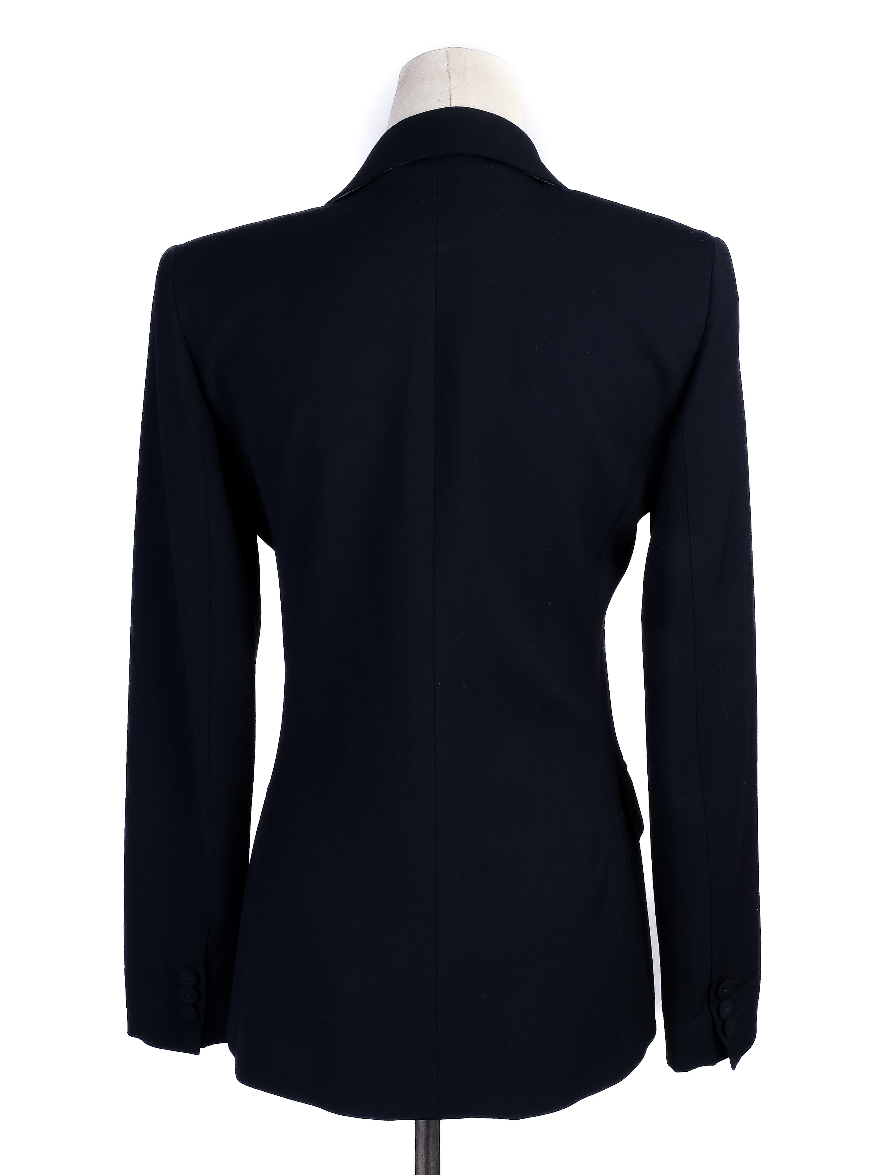 Excellent Weekend MaxMara Blue Wool Blazer Size N/A