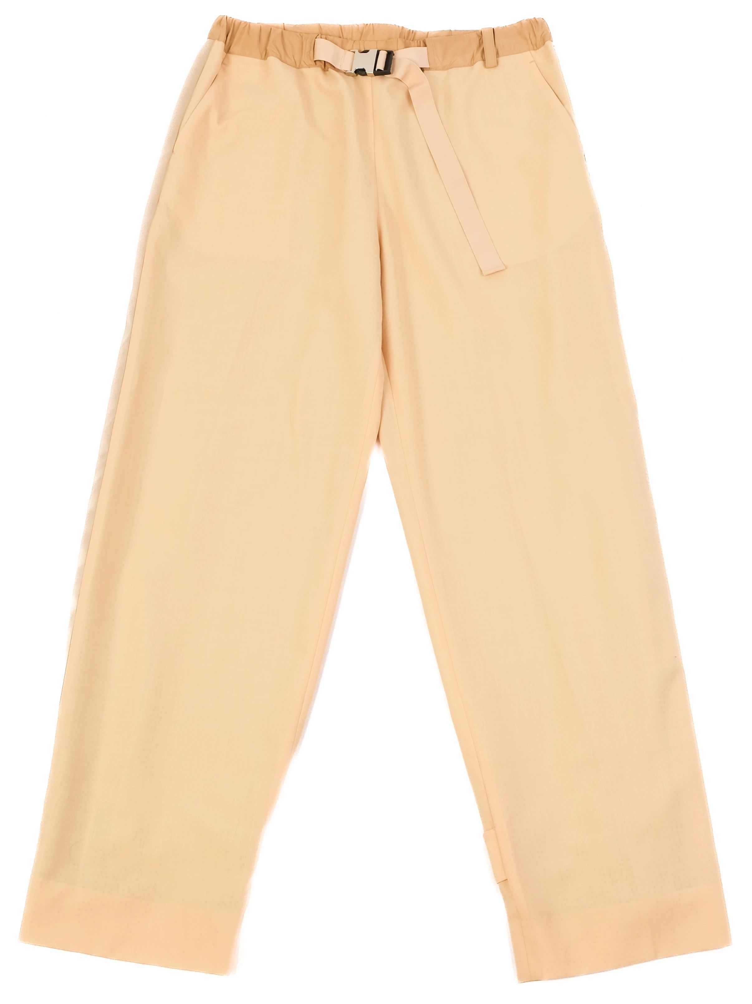 Excellent Sacai Yellow Polyester Pants Size XL Women&