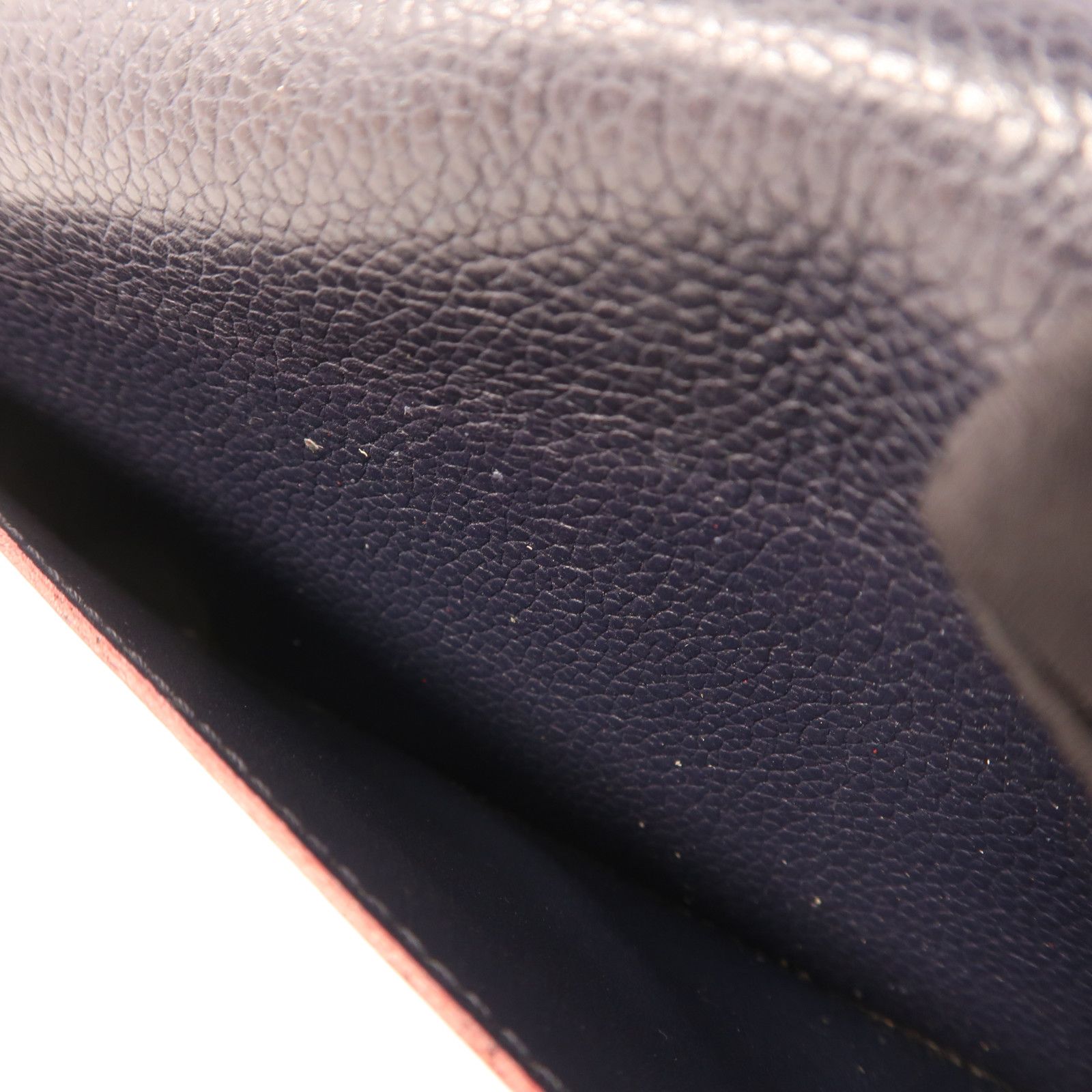 Louis Vuitton Empreinte Sarah Long Wallet Navy Blue Bifoldpurse M 61182