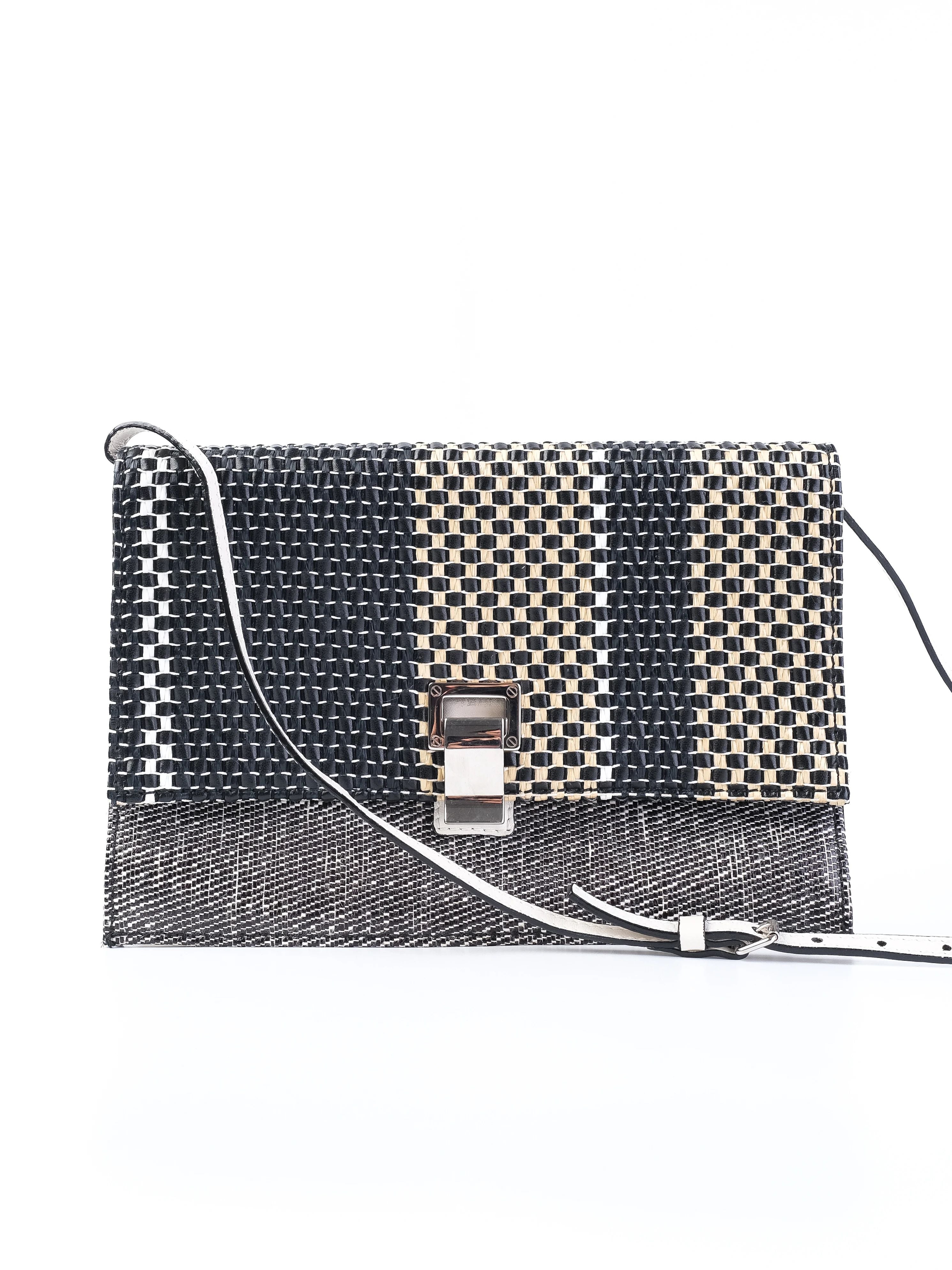 Excellent Proenza Schouler Woven Leather Handbag Made in Italy