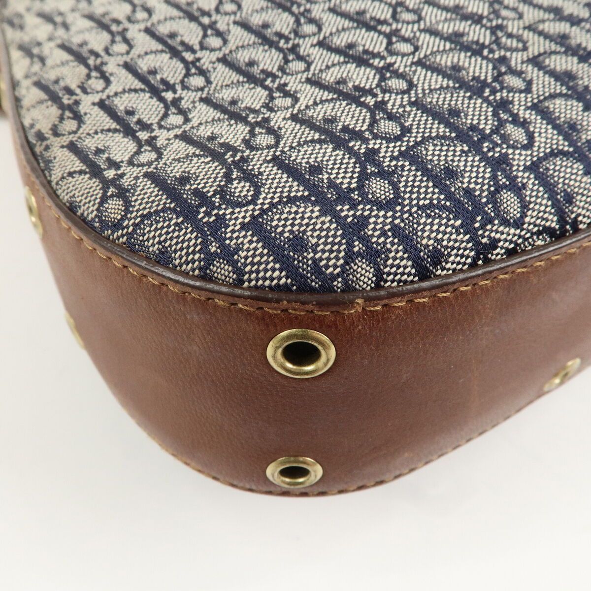 Christian Dior Trotter Street Chic Canvas Shoulder Bag
