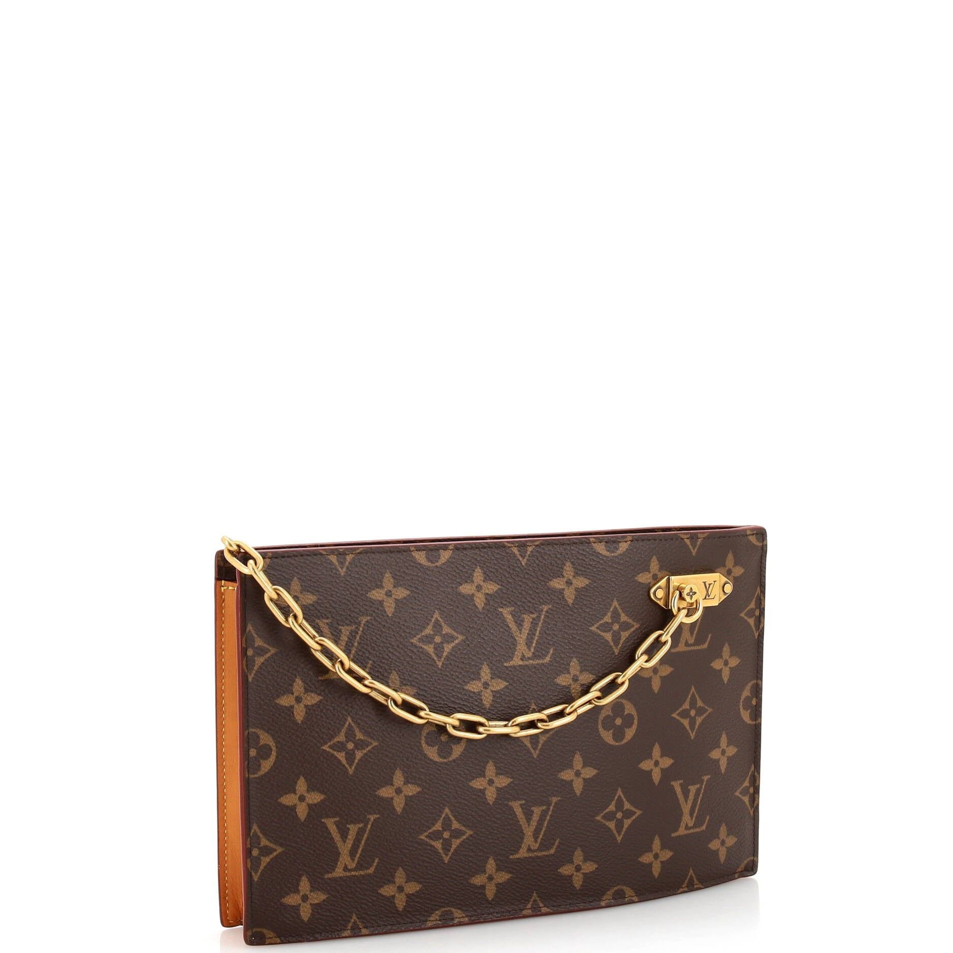 Louis Vuitton Legacy Chain Clutch Monogram Canvas